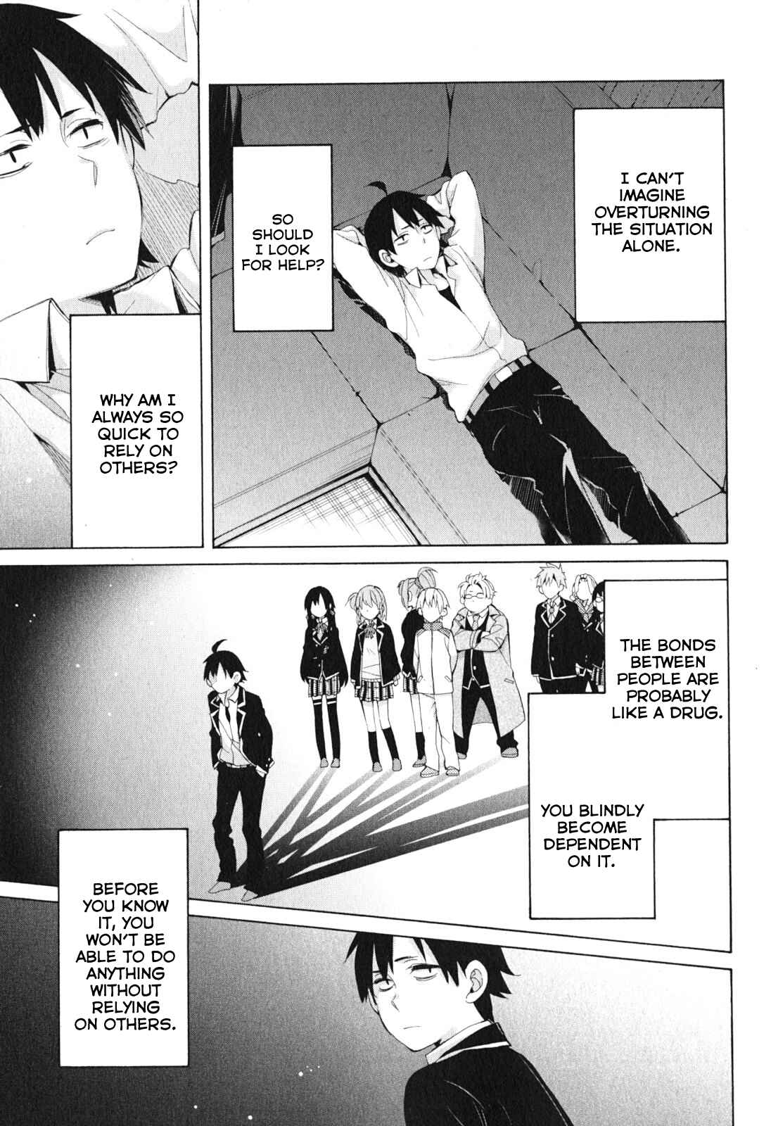 Page 3 Chapter 40 Yahari Ore no Seishun Love Come wa Machigatteiru.: Monologue