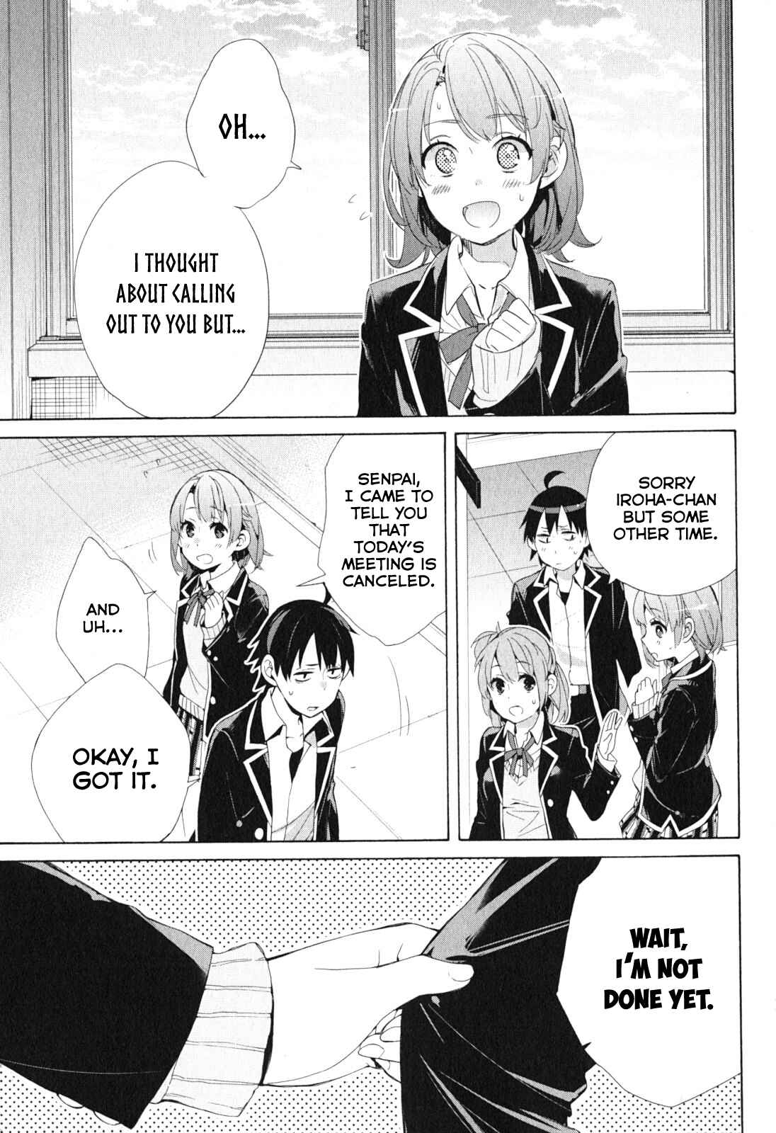 Page 32 Chapter 40 Yahari Ore no Seishun Love Come wa Machigatteiru.: Monologue