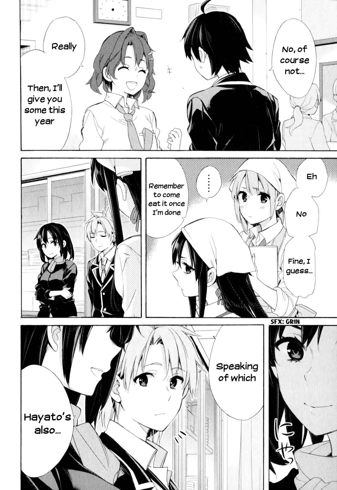 Page 12 Chapter 54 Yahari Ore no Seishun Love Come wa Machigatteiru.: Monologue