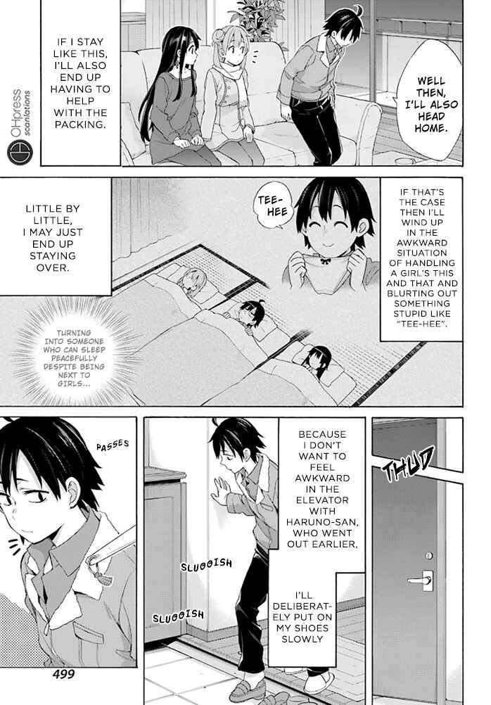 Page 28 Chapter 61 Yahari Ore no Seishun Love Come wa Machigatteiru.: Monologue