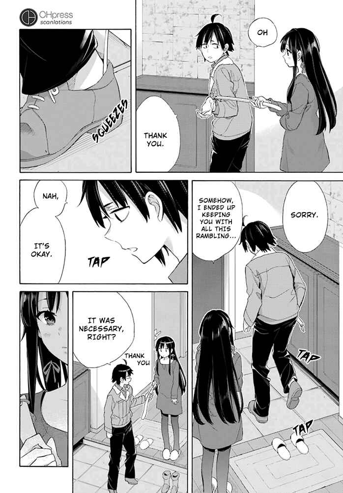 Page 29 Chapter 61 Yahari Ore no Seishun Love Come wa Machigatteiru.: Monologue