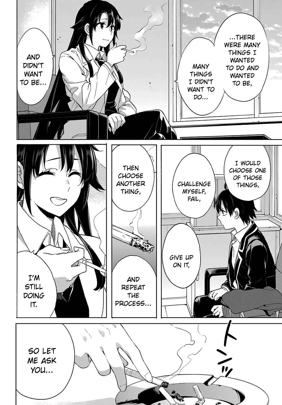 Page 10 Chapter 76 Yahari Ore no Seishun Love Come wa Machigatteiru.: Monologue