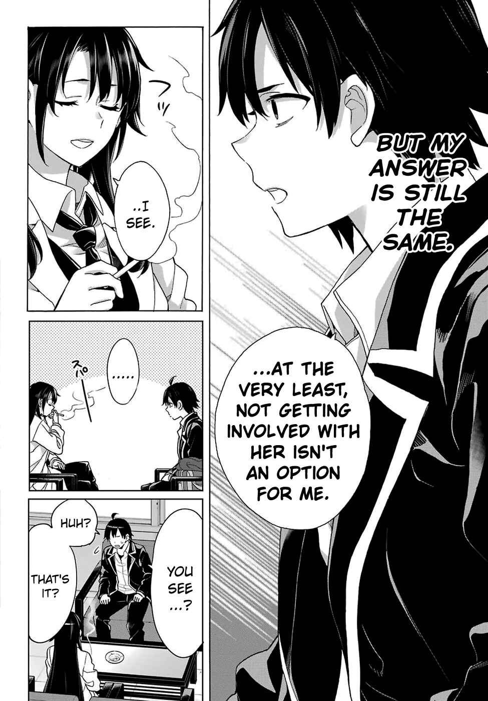 Page 12 Chapter 76 Yahari Ore no Seishun Love Come wa Machigatteiru.: Monologue
