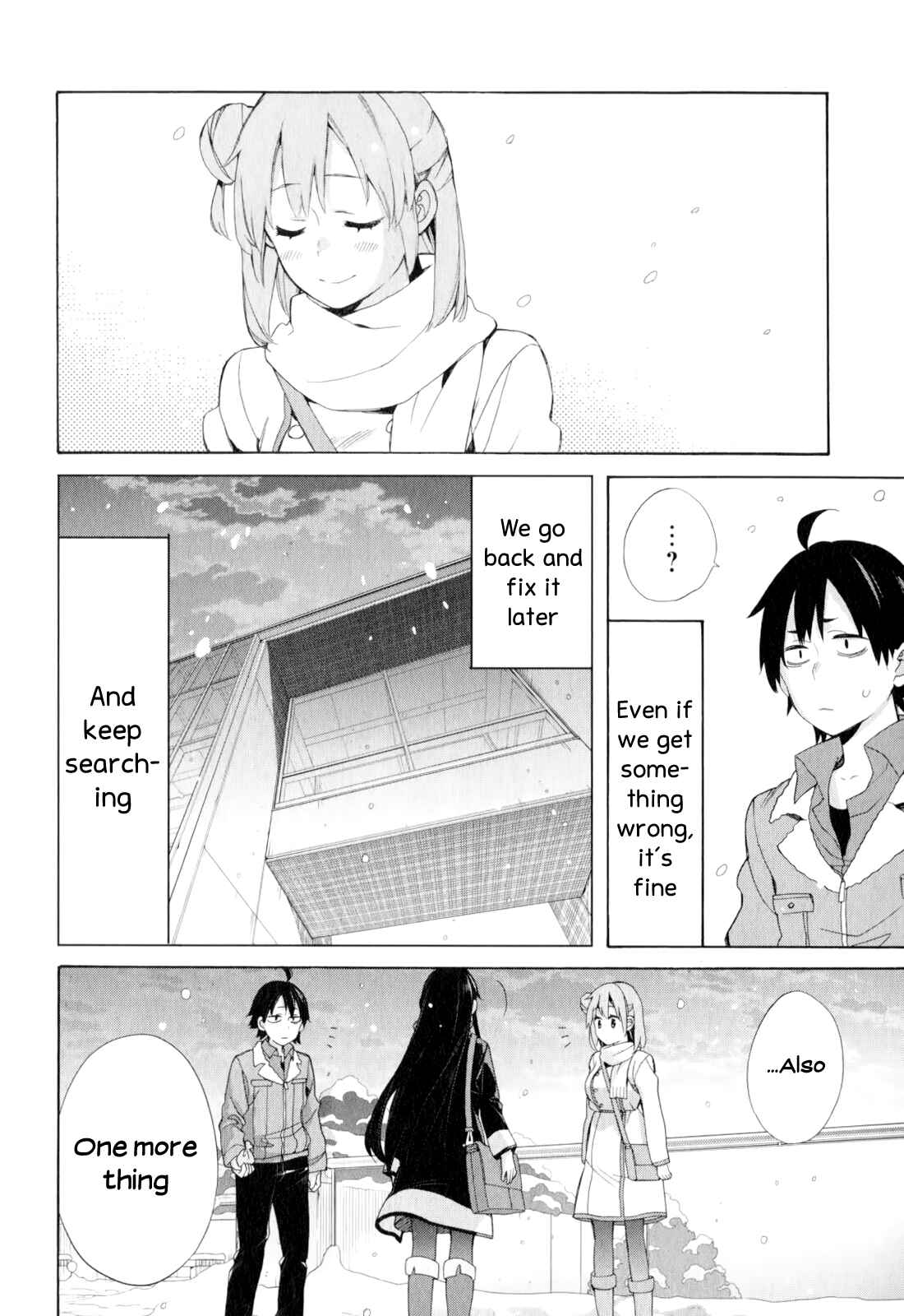 Page 28 Chapter 59 Yahari Ore no Seishun Love Come wa Machigatteiru.: Monologue