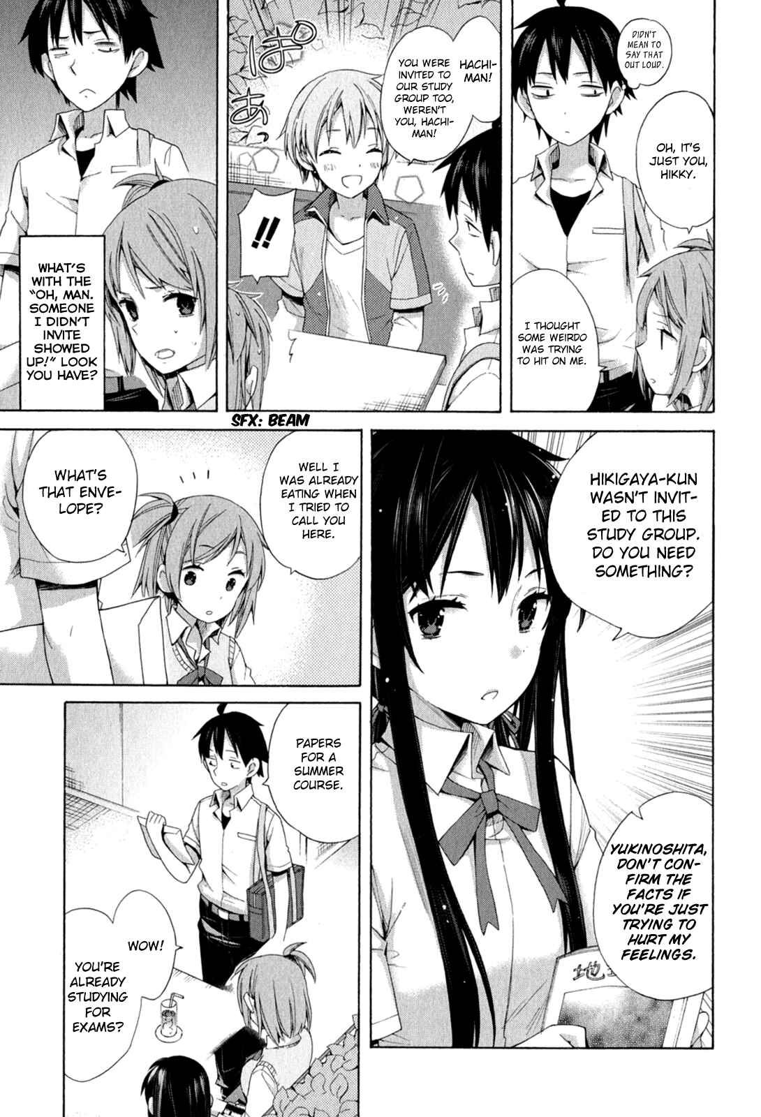 Page 10 Chapter 10 Yahari Ore no Seishun Love Come wa Machigatteiru.: Monologue