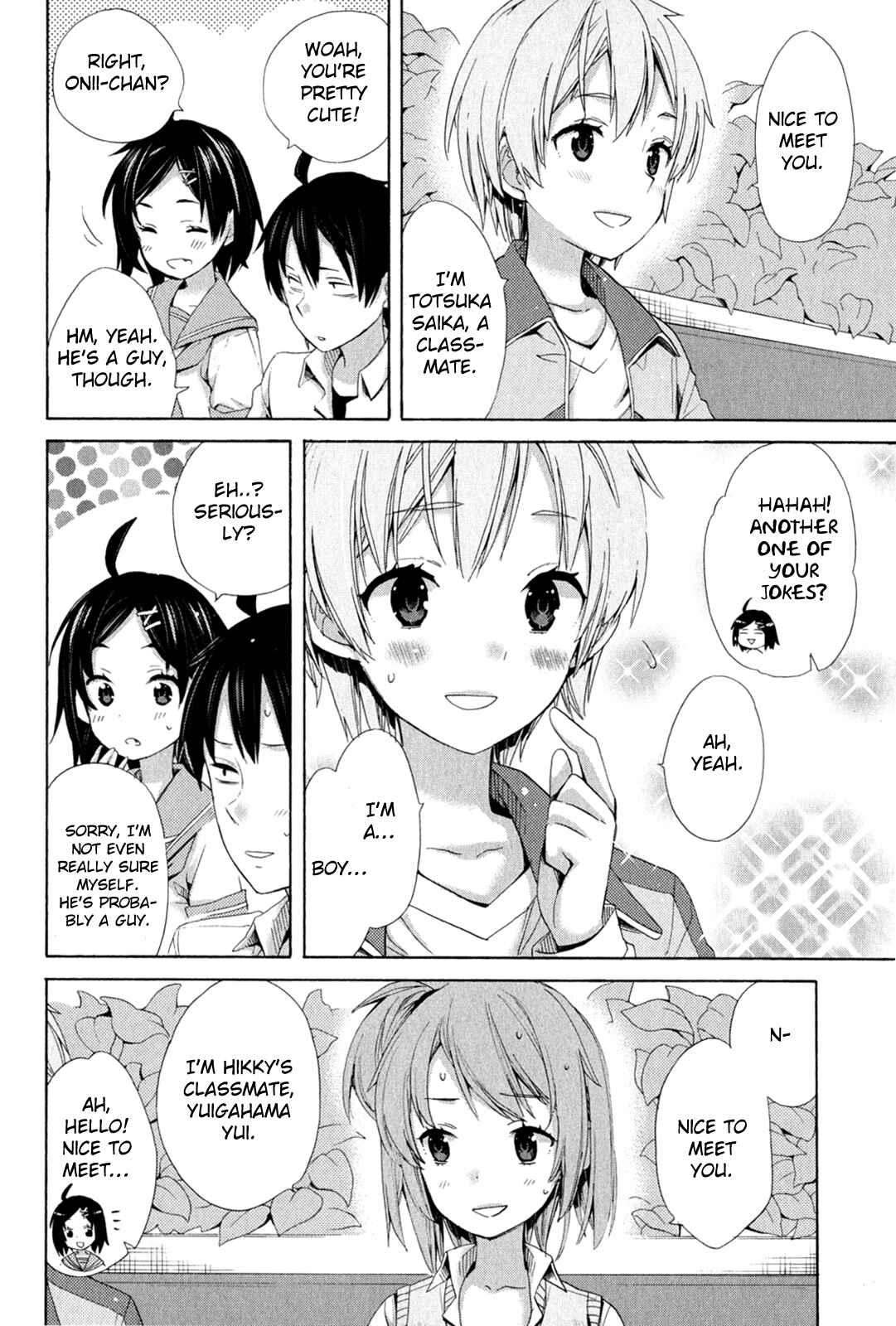 Page 13 Chapter 10 Yahari Ore no Seishun Love Come wa Machigatteiru.: Monologue