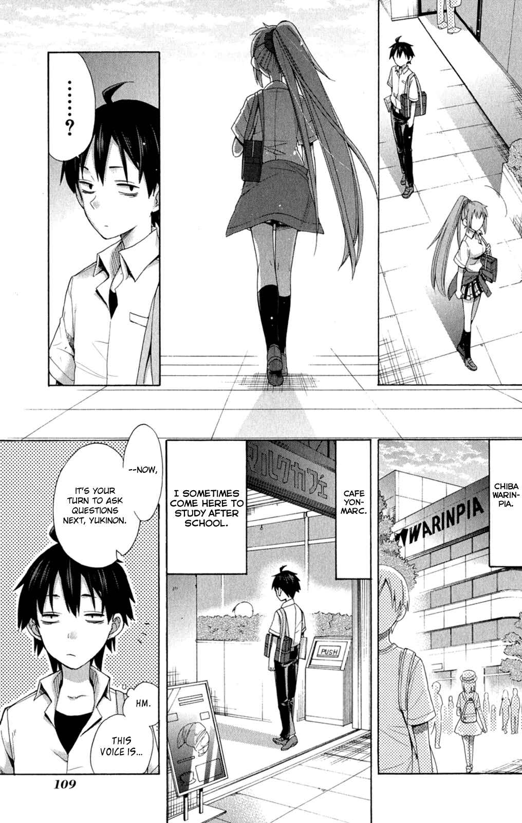 Page 8 Chapter 10 Yahari Ore no Seishun Love Come wa Machigatteiru.: Monologue