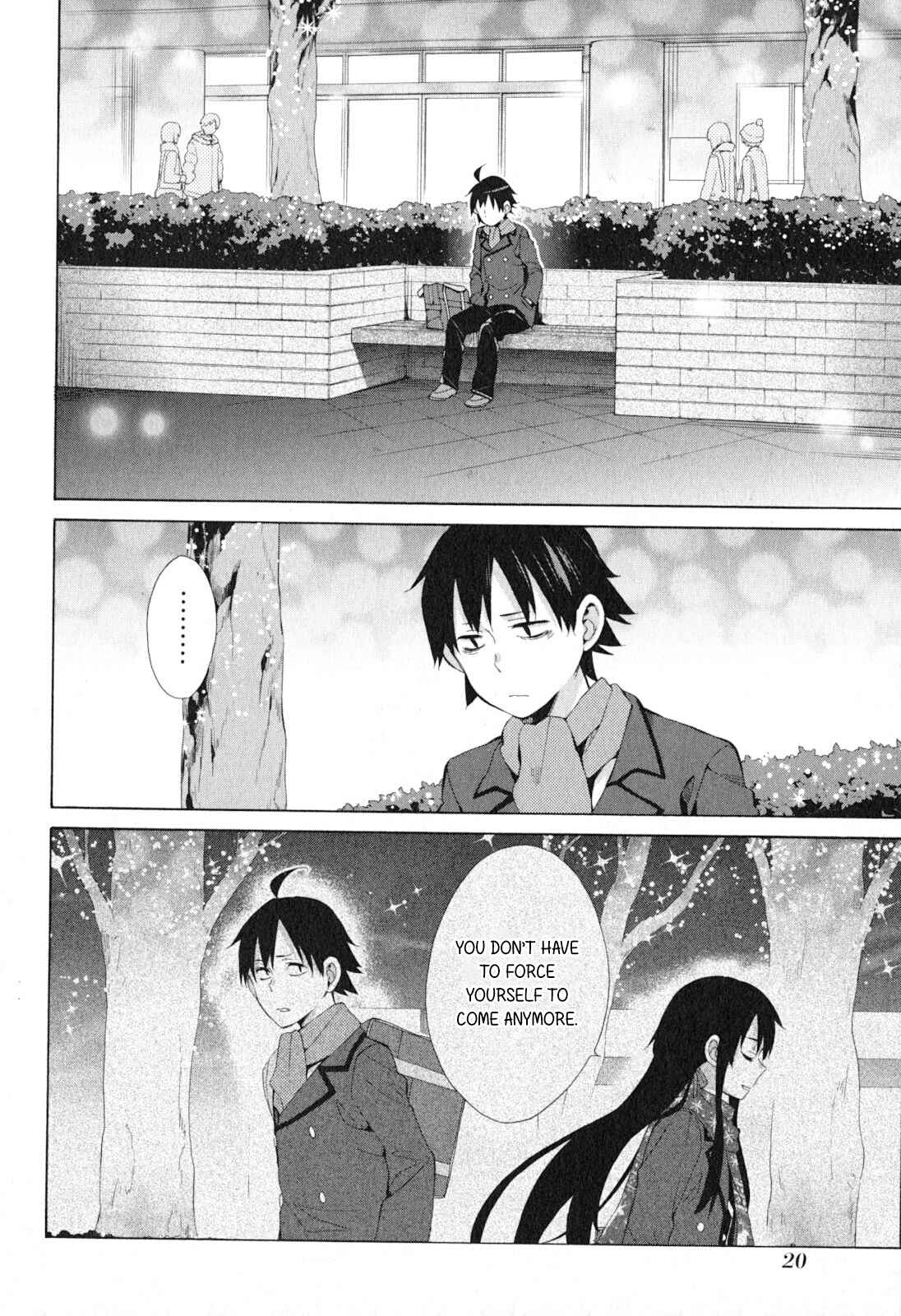 Page 2 Chapter 39 Yahari Ore no Seishun Love Come wa Machigatteiru.: Monologue