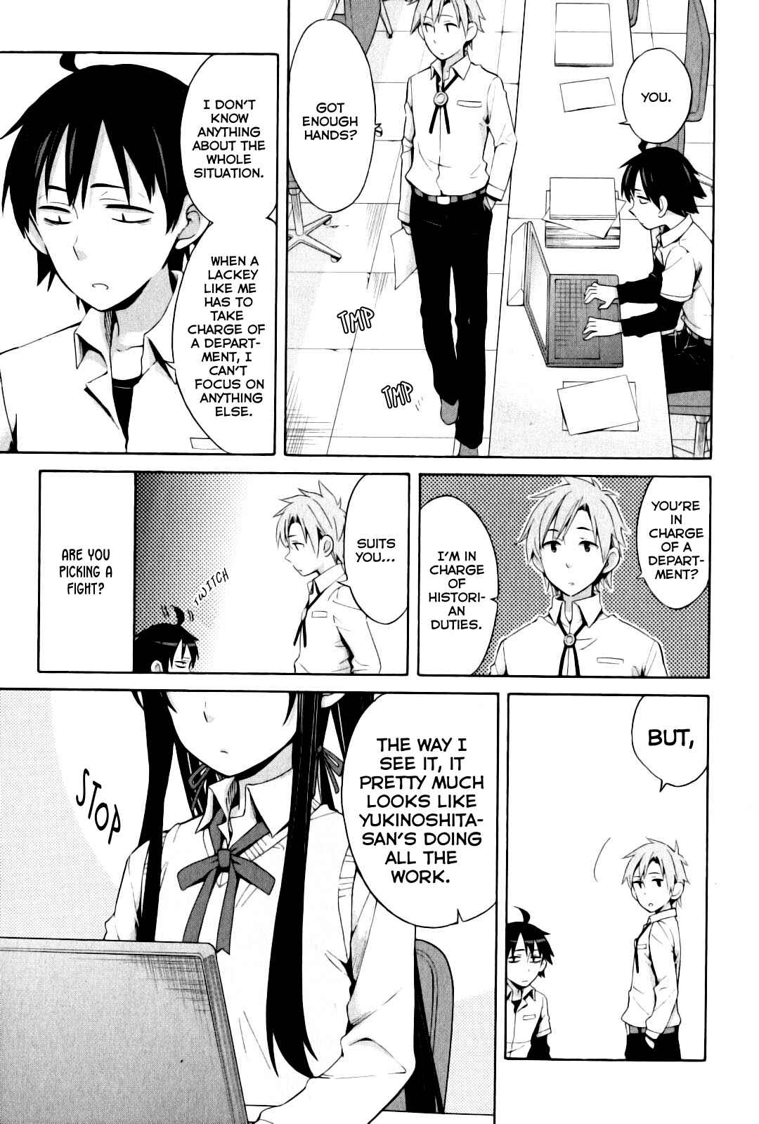 Page 7 Chapter 22 Yahari Ore no Seishun Love Come wa Machigatteiru.: Monologue