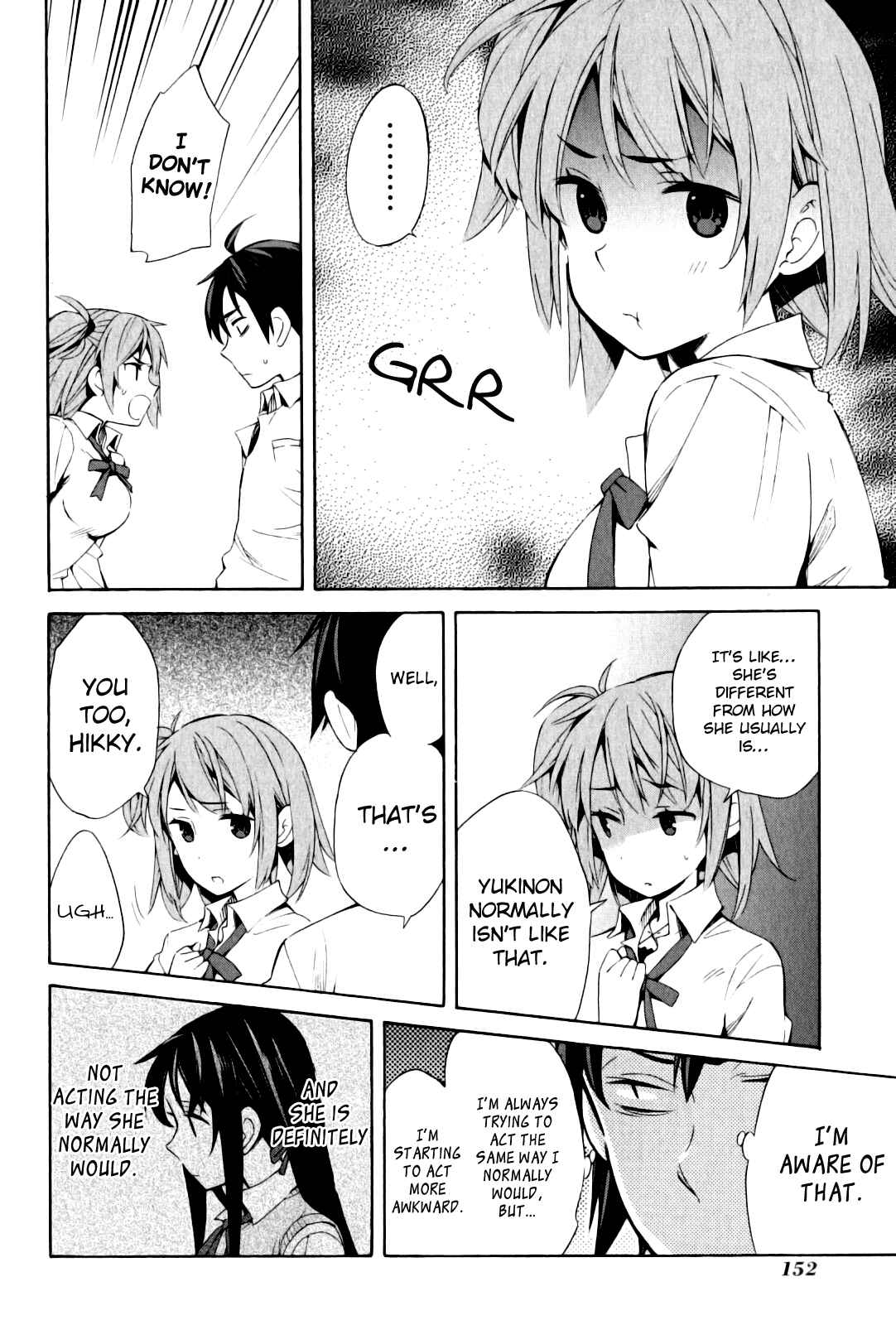Page 28 Chapter 21 Yahari Ore no Seishun Love Come wa Machigatteiru.: Monologue