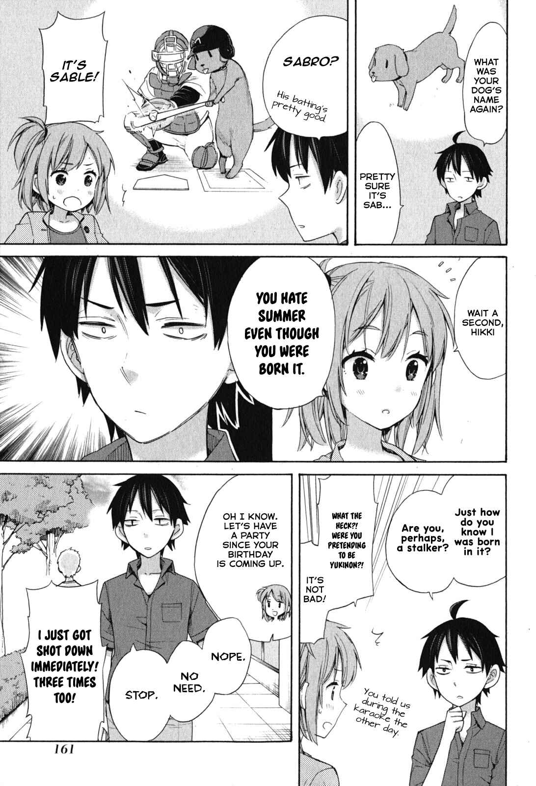 Page 6 Chapter 33.5 Yahari Ore no Seishun Love Come wa Machigatteiru.: Monologue