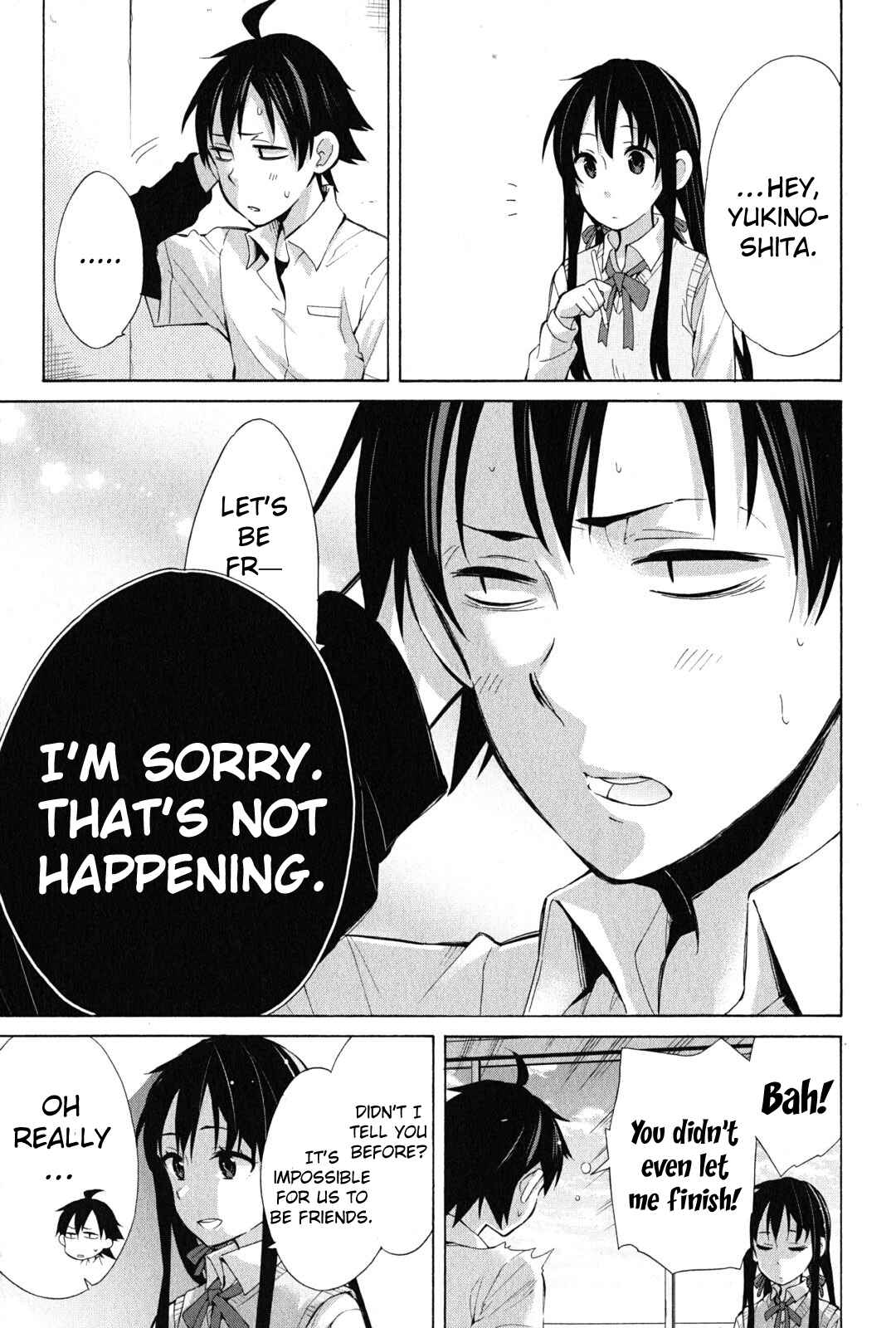 Page 34 Chapter 26 Yahari Ore no Seishun Love Come wa Machigatteiru.: Monologue