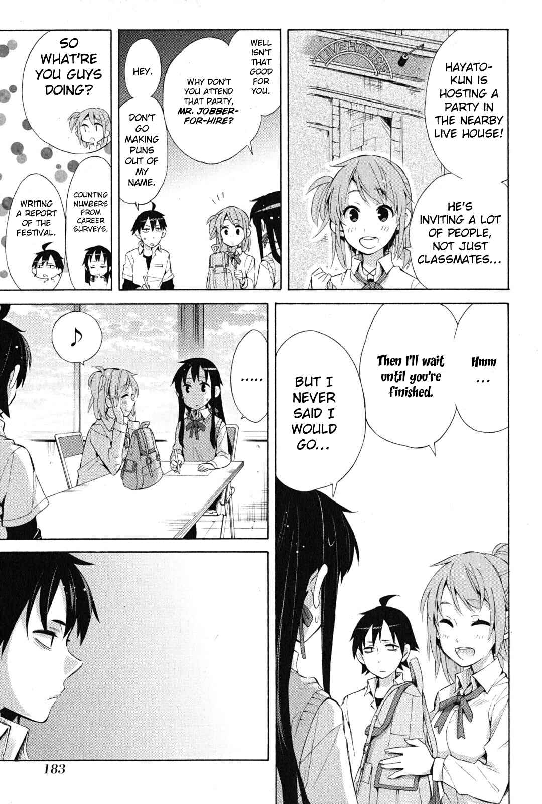 Page 39 Chapter 26 Yahari Ore no Seishun Love Come wa Machigatteiru.: Monologue