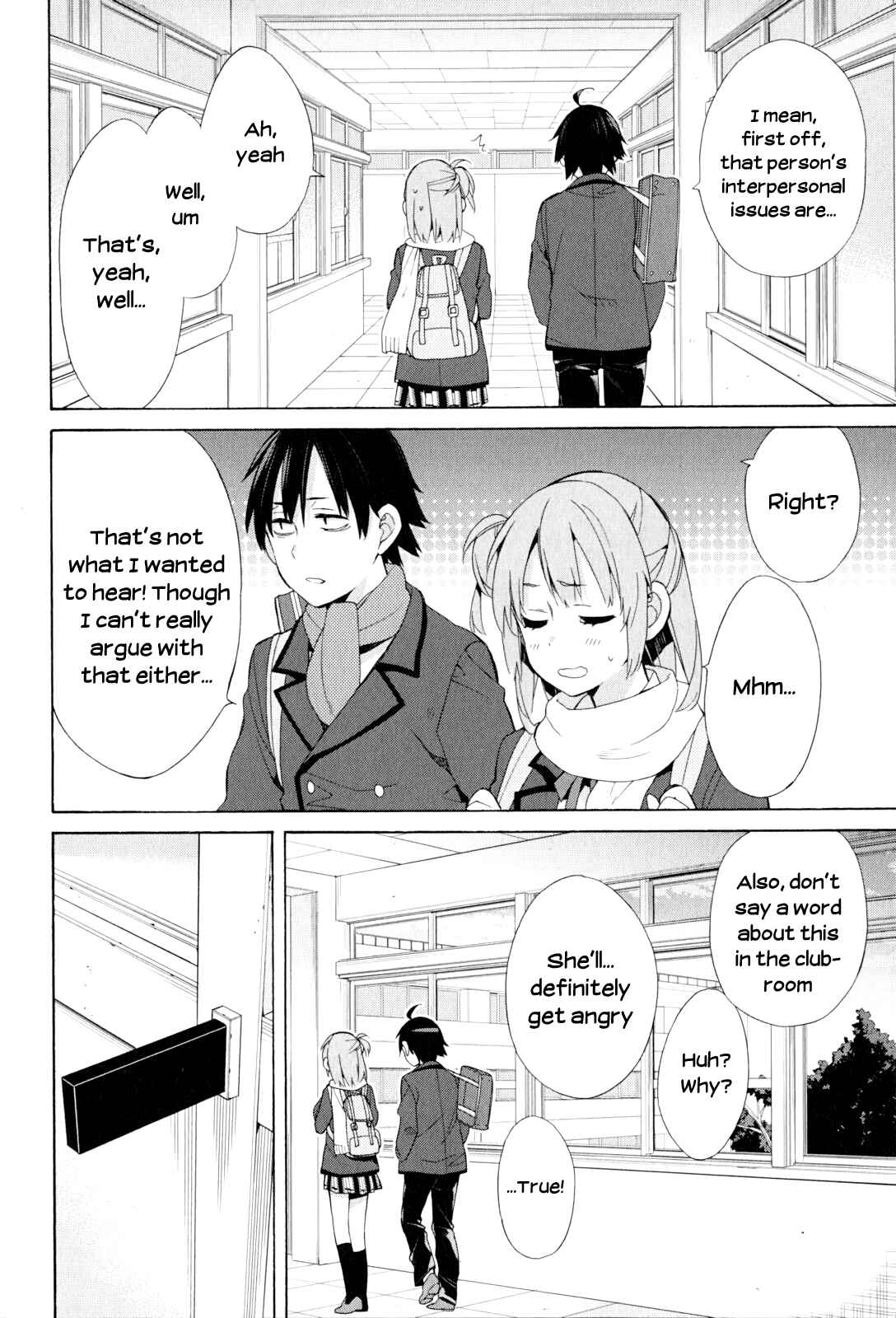 Page 28 Chapter 47 Yahari Ore no Seishun Love Come wa Machigatteiru.: Monologue