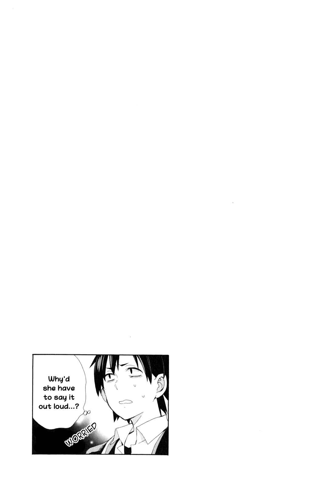 Page 31 Chapter 47 Yahari Ore no Seishun Love Come wa Machigatteiru.: Monologue