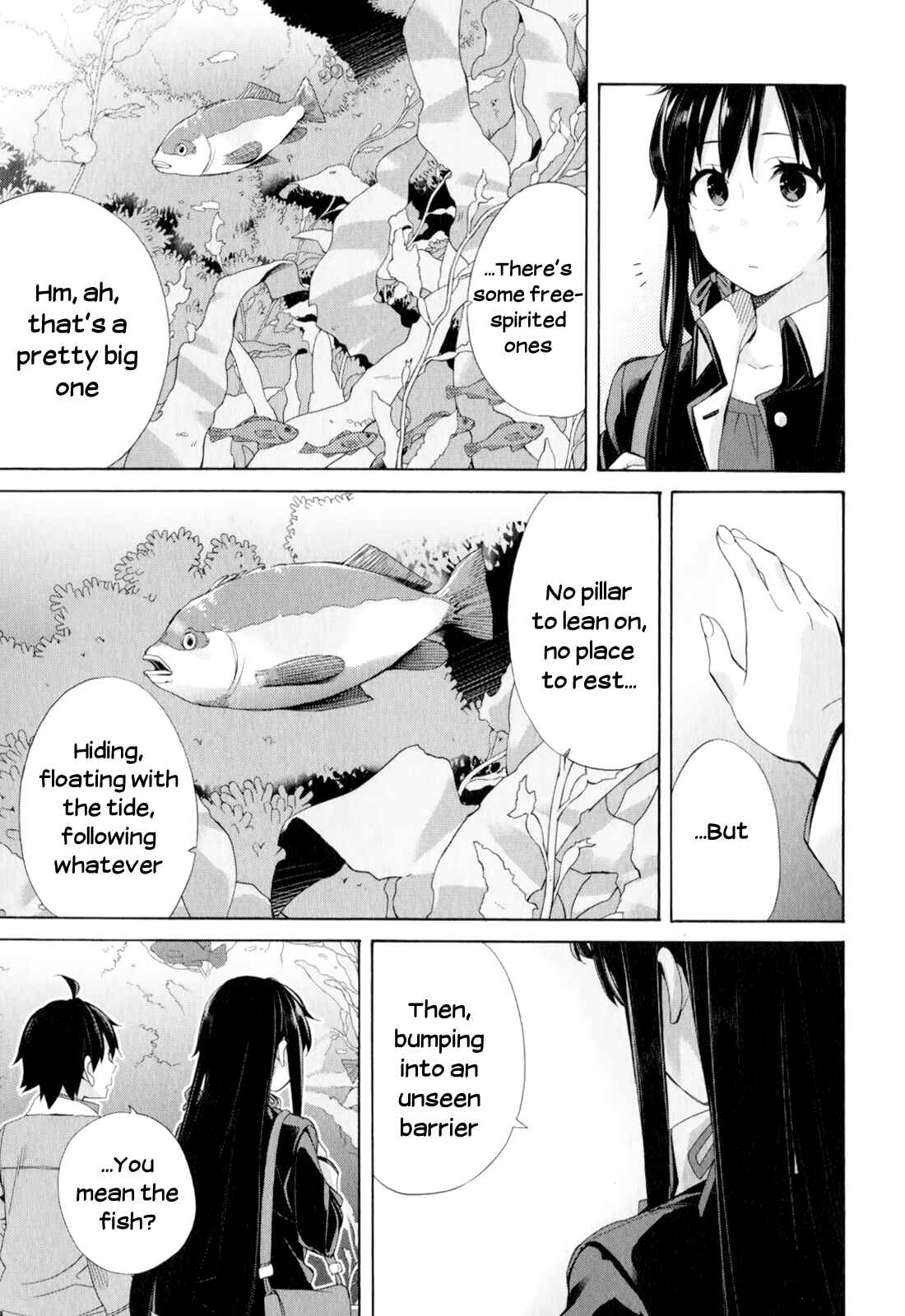Page 10 Chapter 58 Yahari Ore no Seishun Love Come wa Machigatteiru.: Monologue