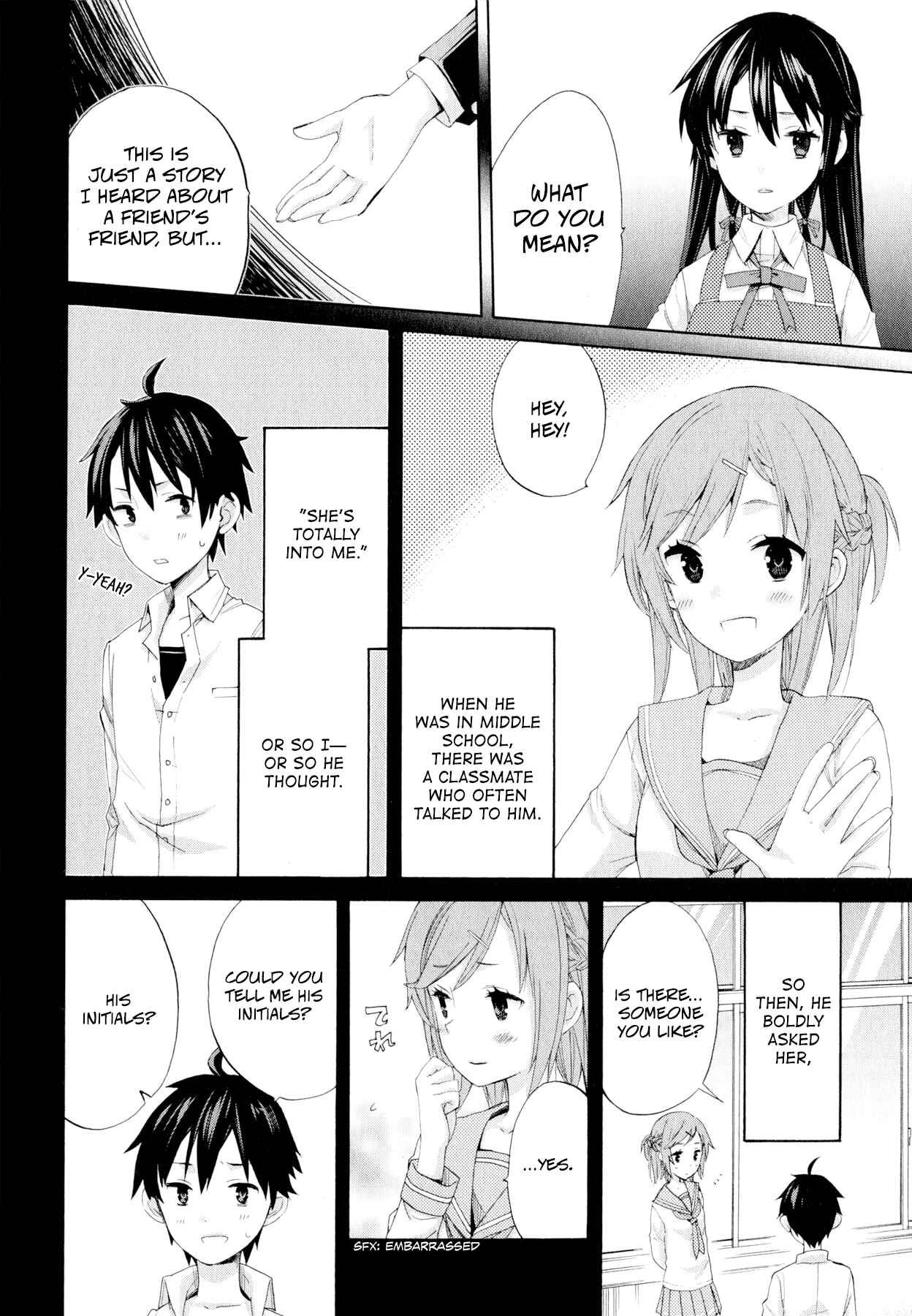 Page 28 Chapter 2 Yahari Ore no Seishun Love Come wa Machigatteiru.: Monologue