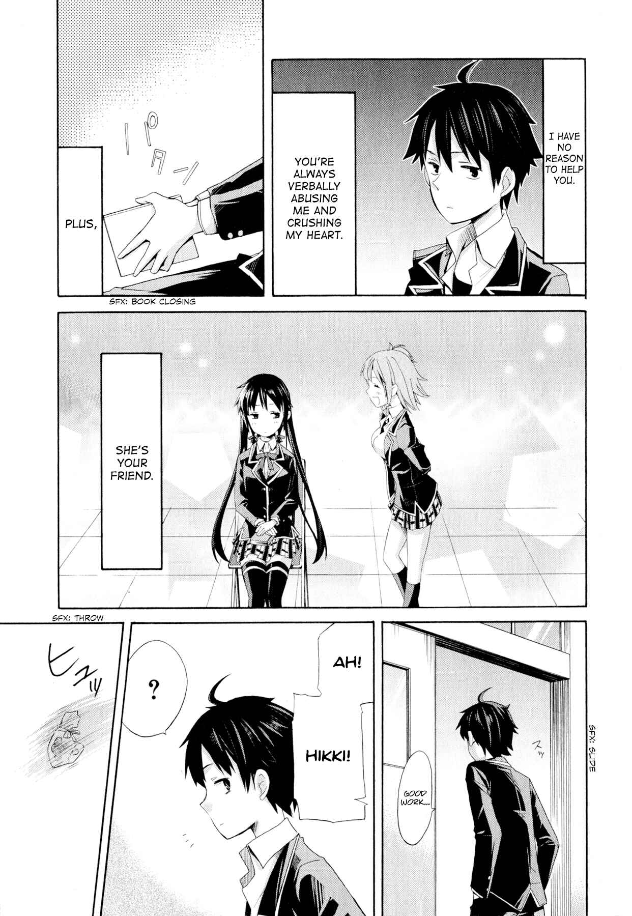 Page 37 Chapter 2 Yahari Ore no Seishun Love Come wa Machigatteiru.: Monologue