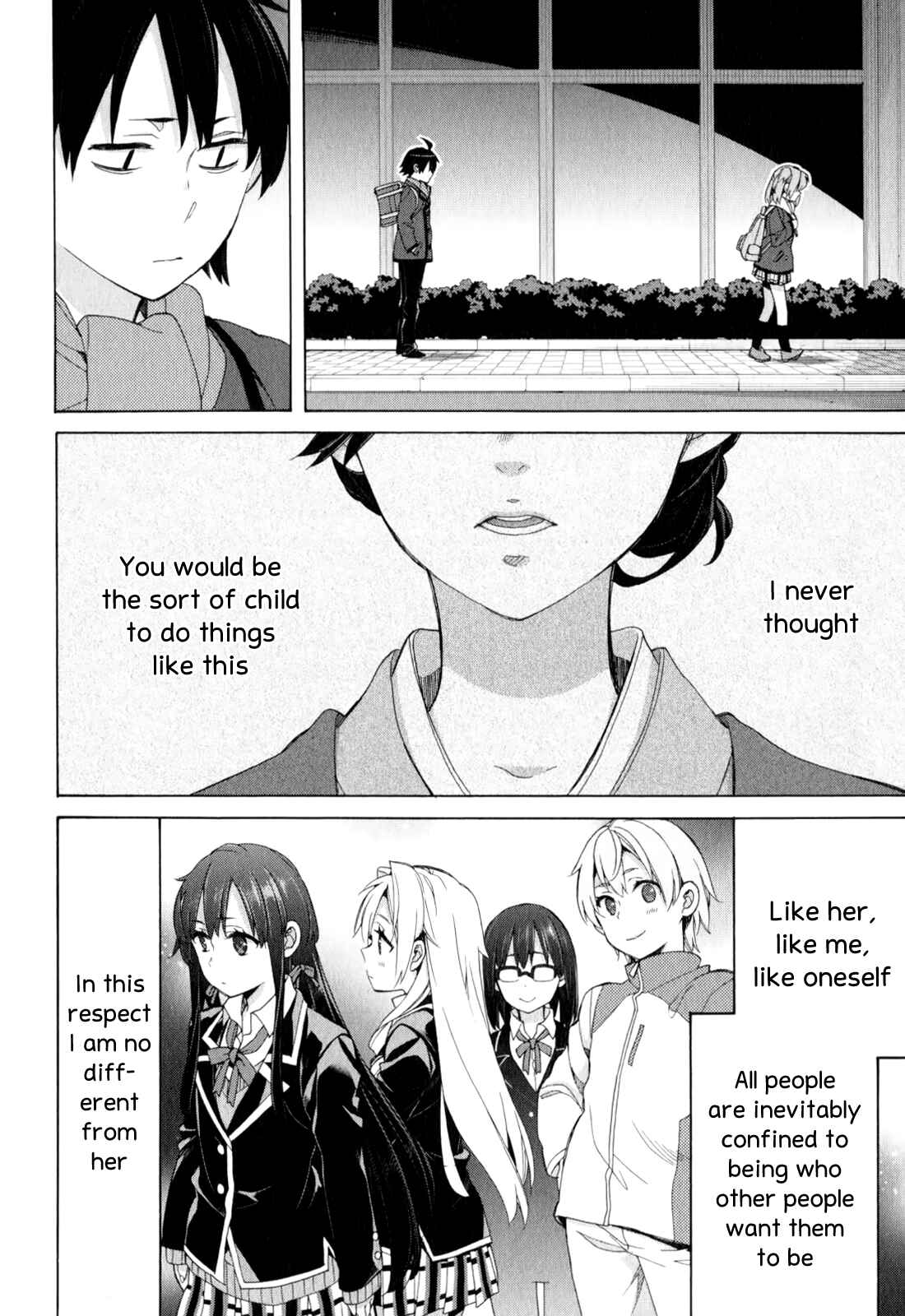 Page 24 Chapter 55 Yahari Ore no Seishun Love Come wa Machigatteiru.: Monologue