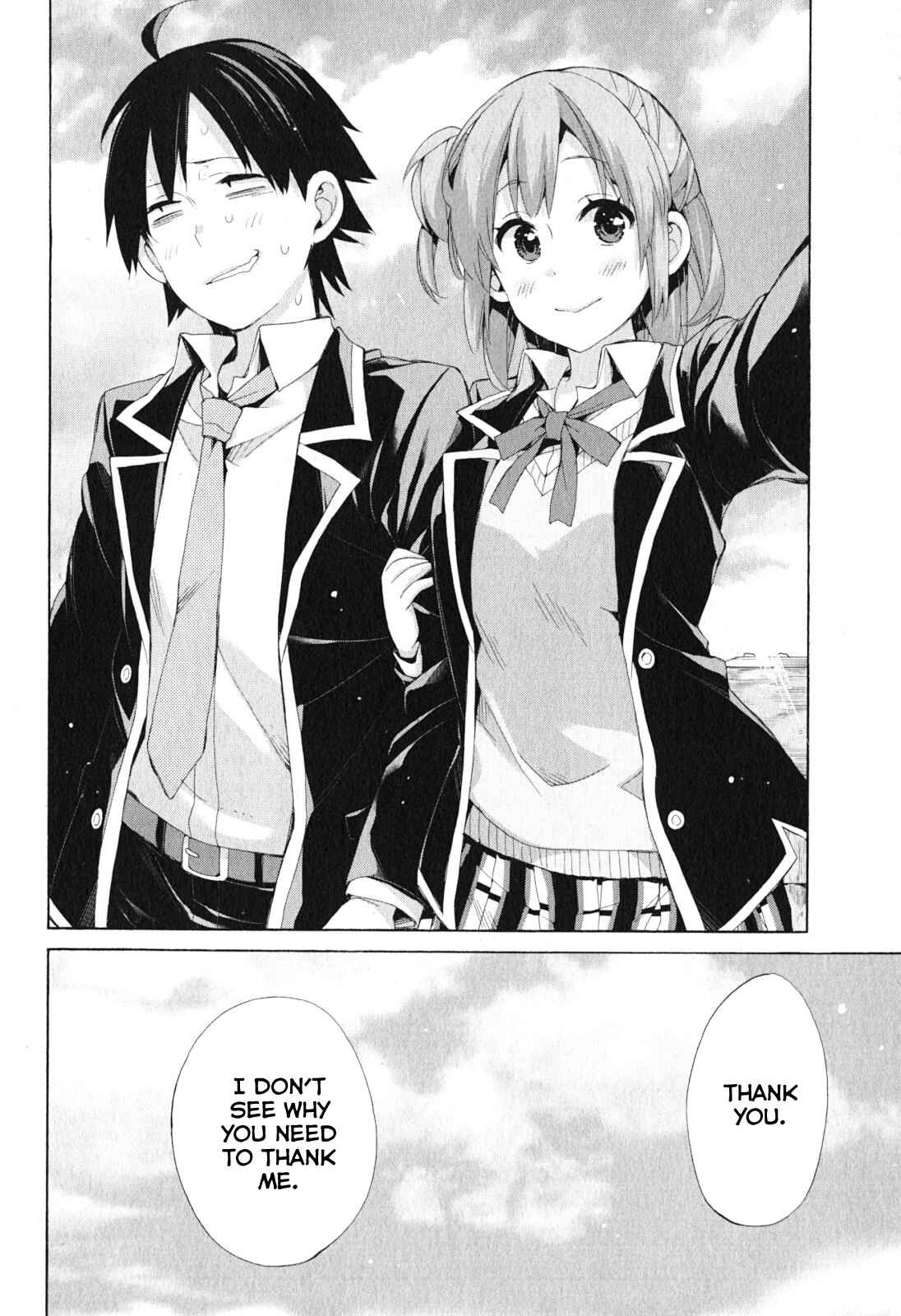Page 50 Chapter 42 Yahari Ore no Seishun Love Come wa Machigatteiru.: Monologue