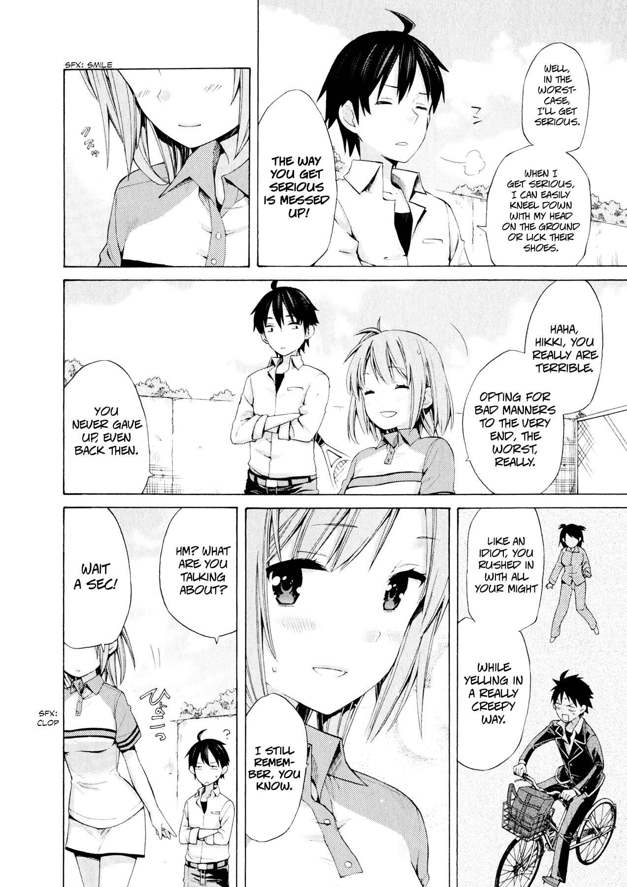 Page 25 Chapter 6 Yahari Ore no Seishun Love Come wa Machigatteiru.: Monologue