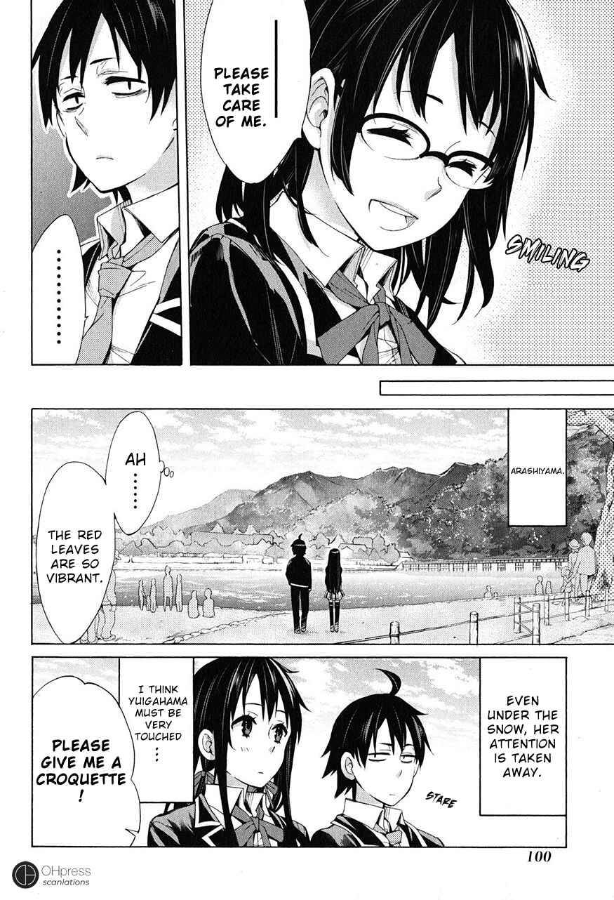 Page 35 Chapter 28 Yahari Ore no Seishun Love Come wa Machigatteiru.: Monologue