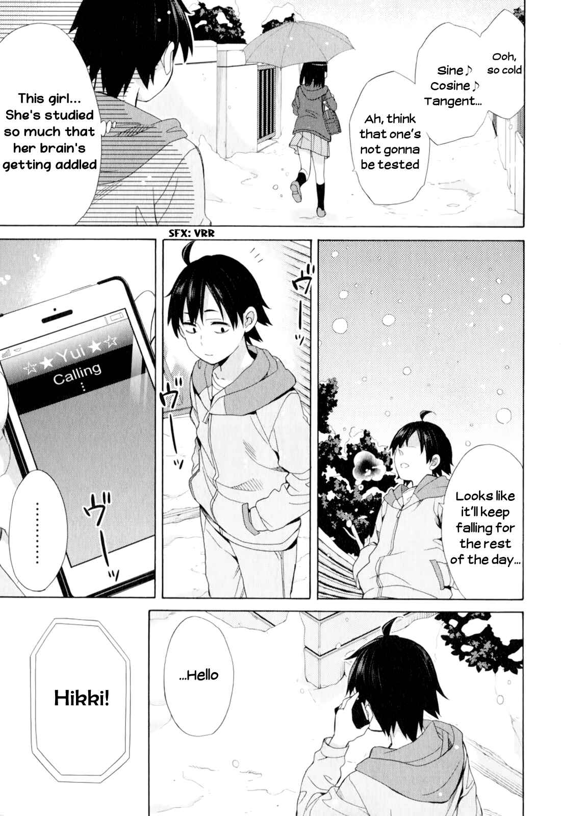Page 13 Chapter 57 Yahari Ore no Seishun Love Come wa Machigatteiru.: Monologue