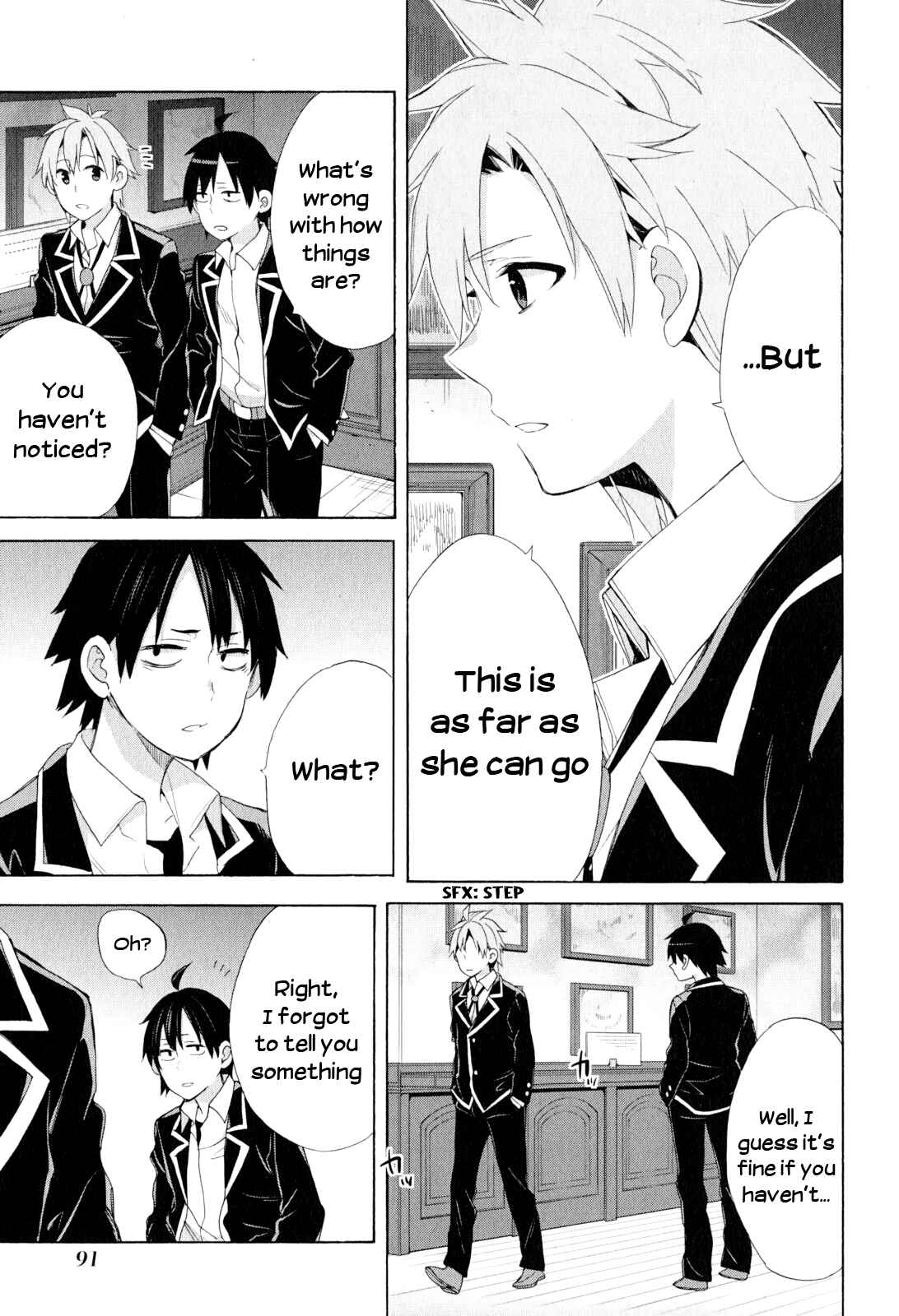 Page 22 Chapter 51 Yahari Ore no Seishun Love Come wa Machigatteiru.: Monologue