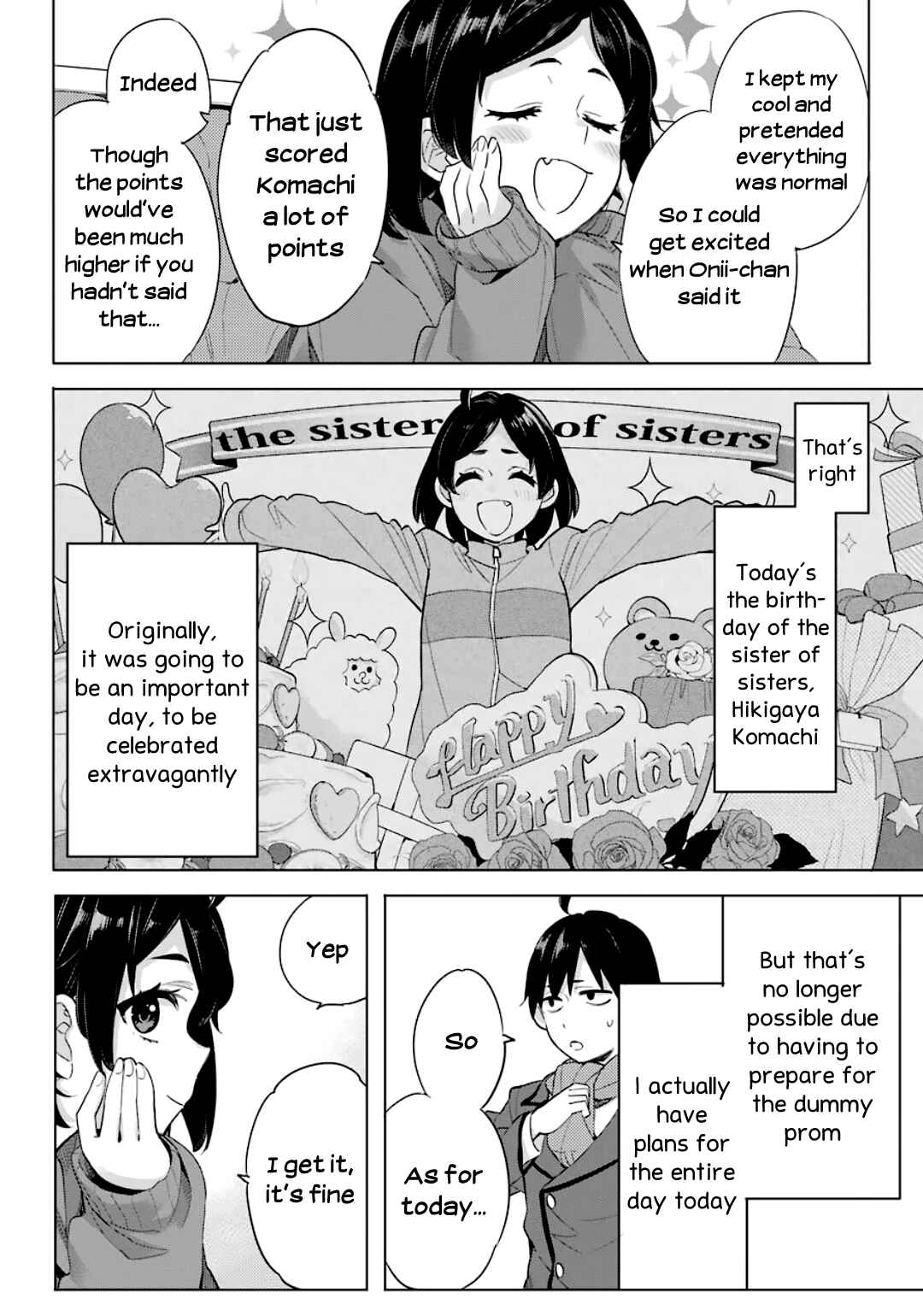 Page 4 Chapter 86 Yahari Ore no Seishun Love Come wa Machigatteiru.: Monologue