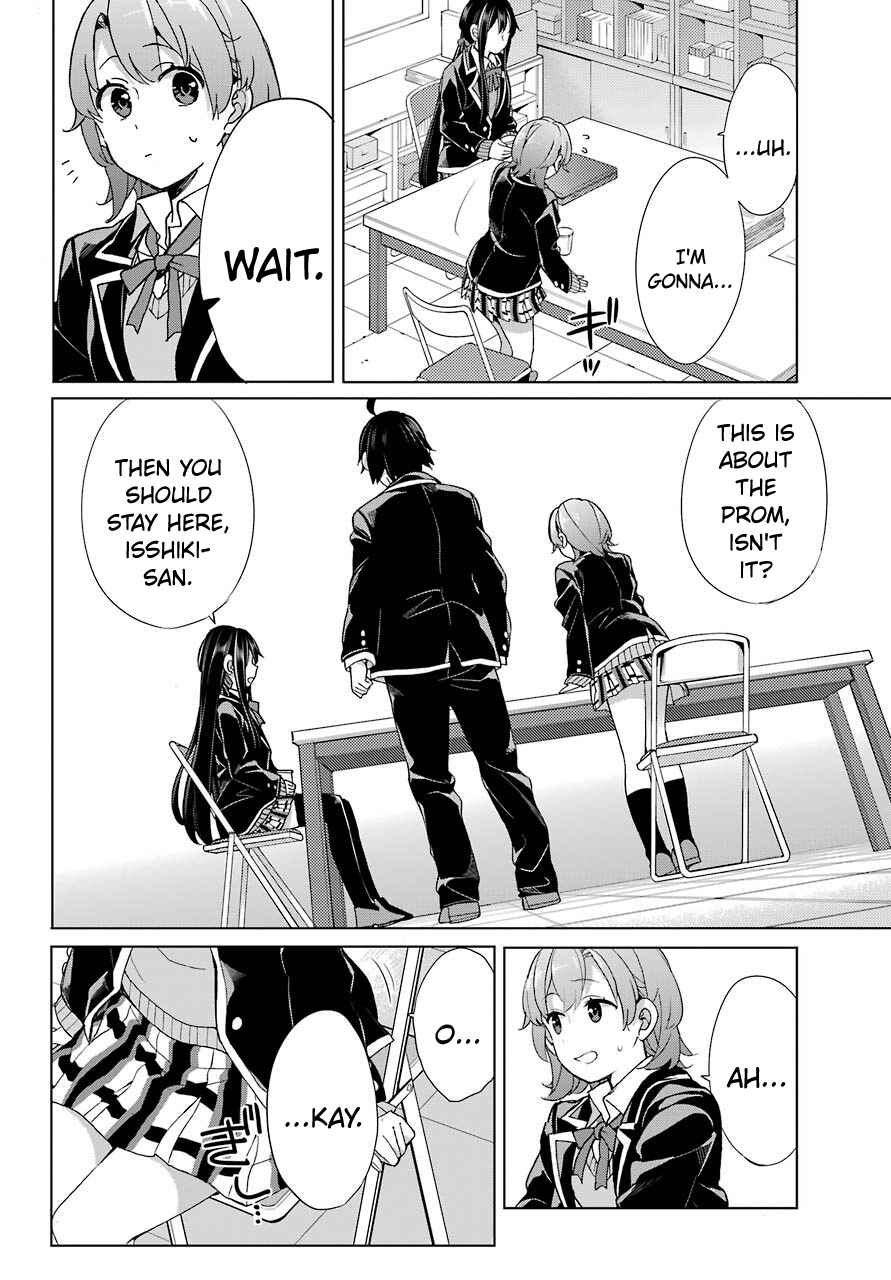 Page 10 Chapter 78 Yahari Ore no Seishun Love Come wa Machigatteiru.: Monologue