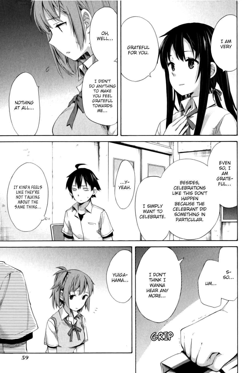 Page 20 Chapter 13 Yahari Ore no Seishun Love Come wa Machigatteiru.: Monologue