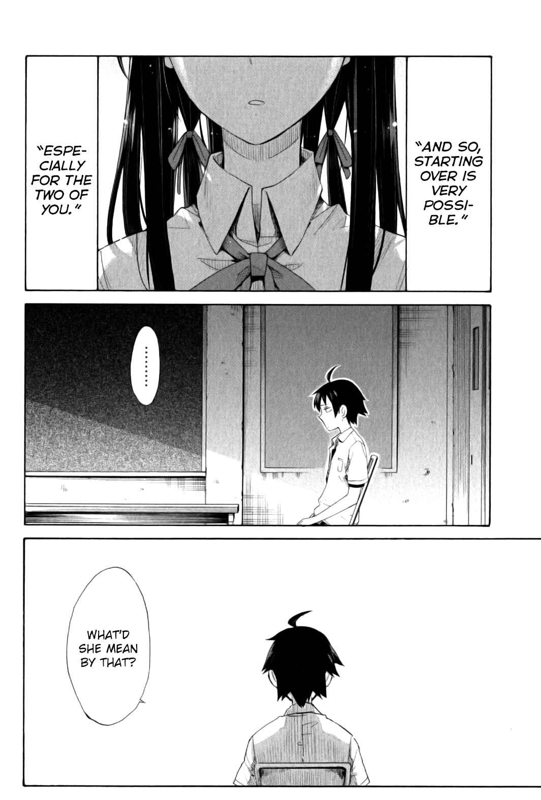 Page 33 Chapter 13 Yahari Ore no Seishun Love Come wa Machigatteiru.: Monologue