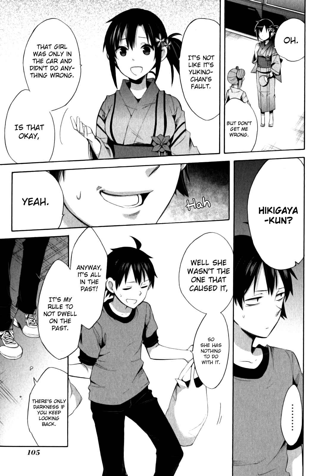 Page 18 Chapter 20 Yahari Ore no Seishun Love Come wa Machigatteiru.: Monologue