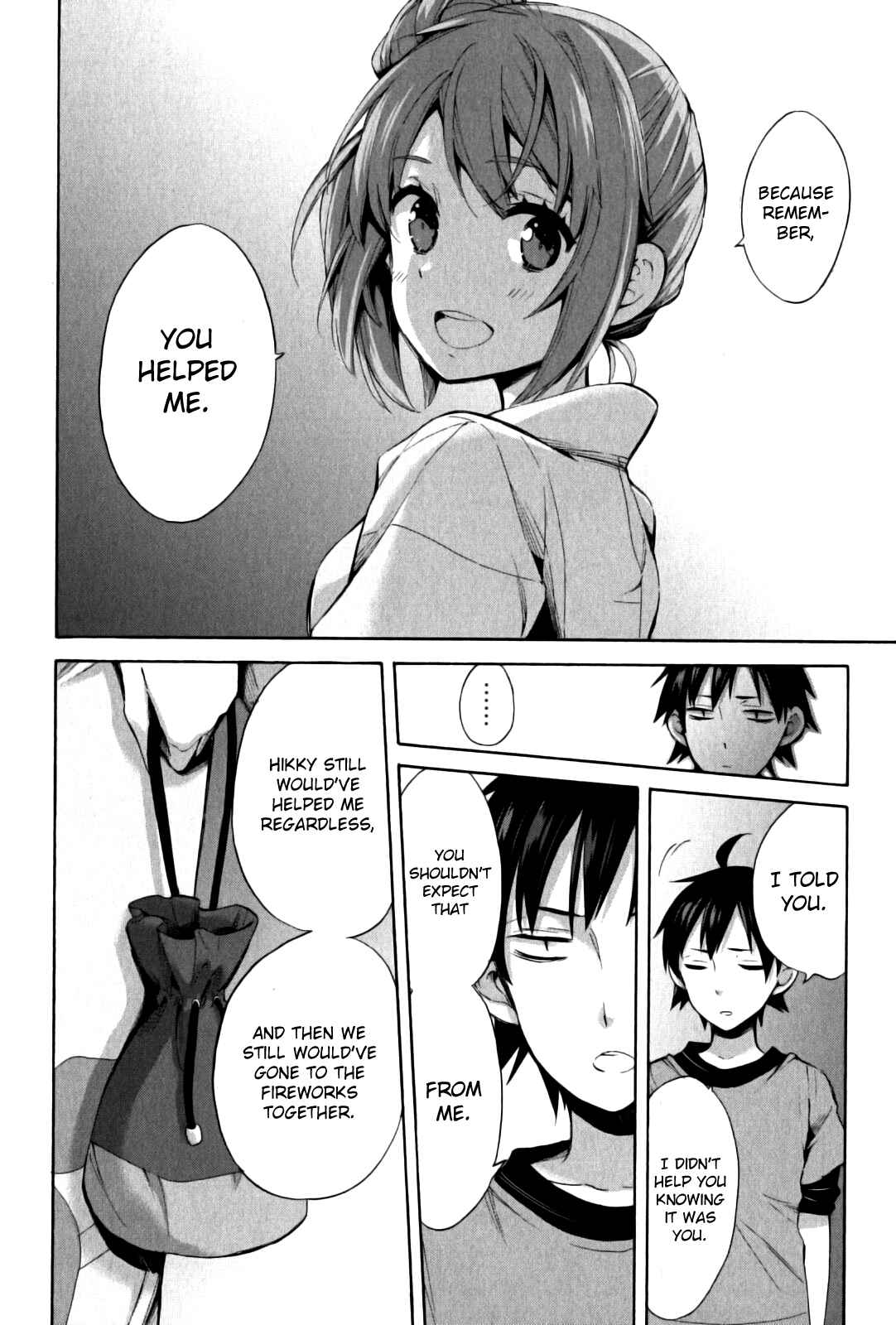 Page 25 Chapter 20 Yahari Ore no Seishun Love Come wa Machigatteiru.: Monologue