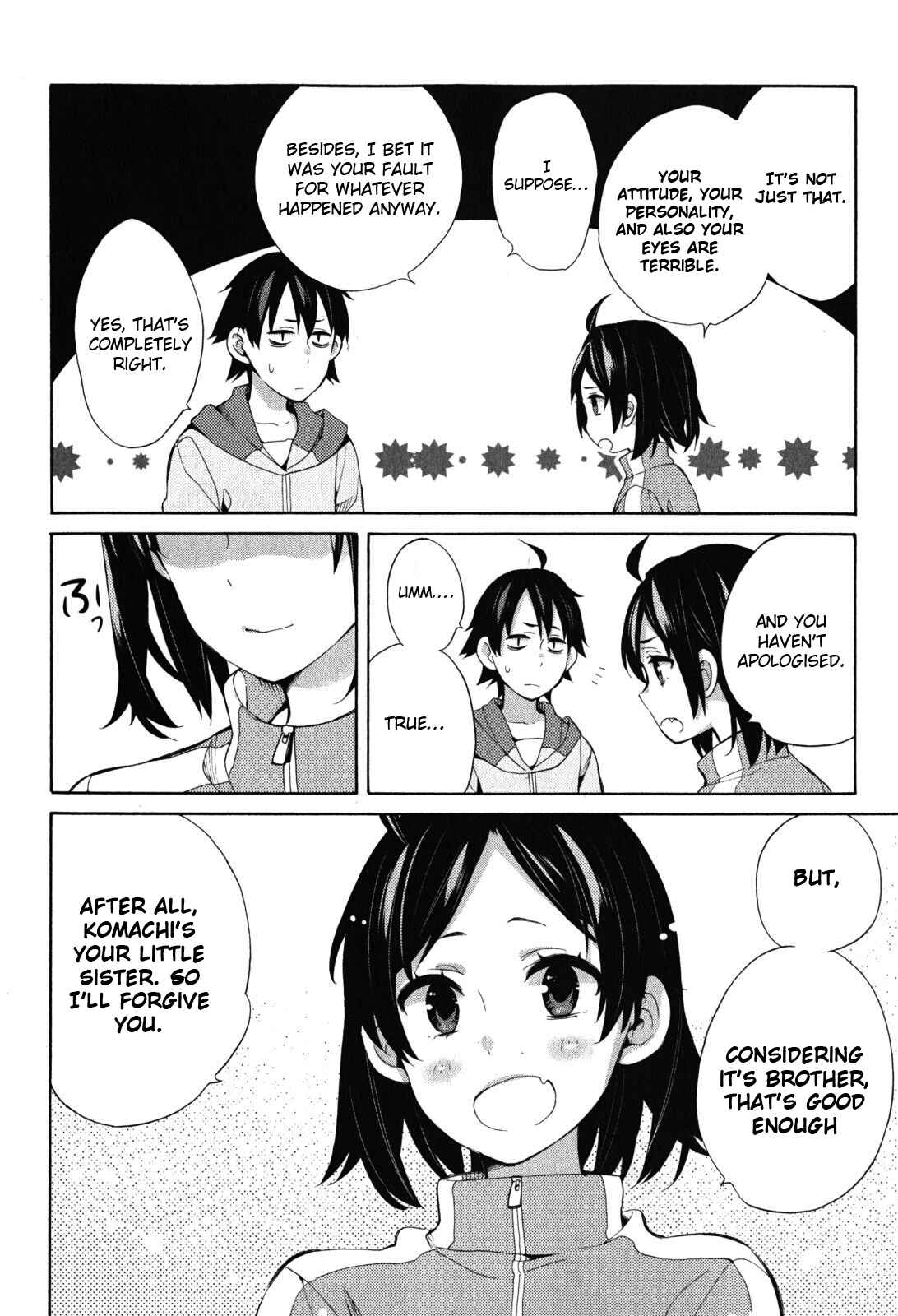 Page 30 Chapter 33 Yahari Ore no Seishun Love Come wa Machigatteiru.: Monologue