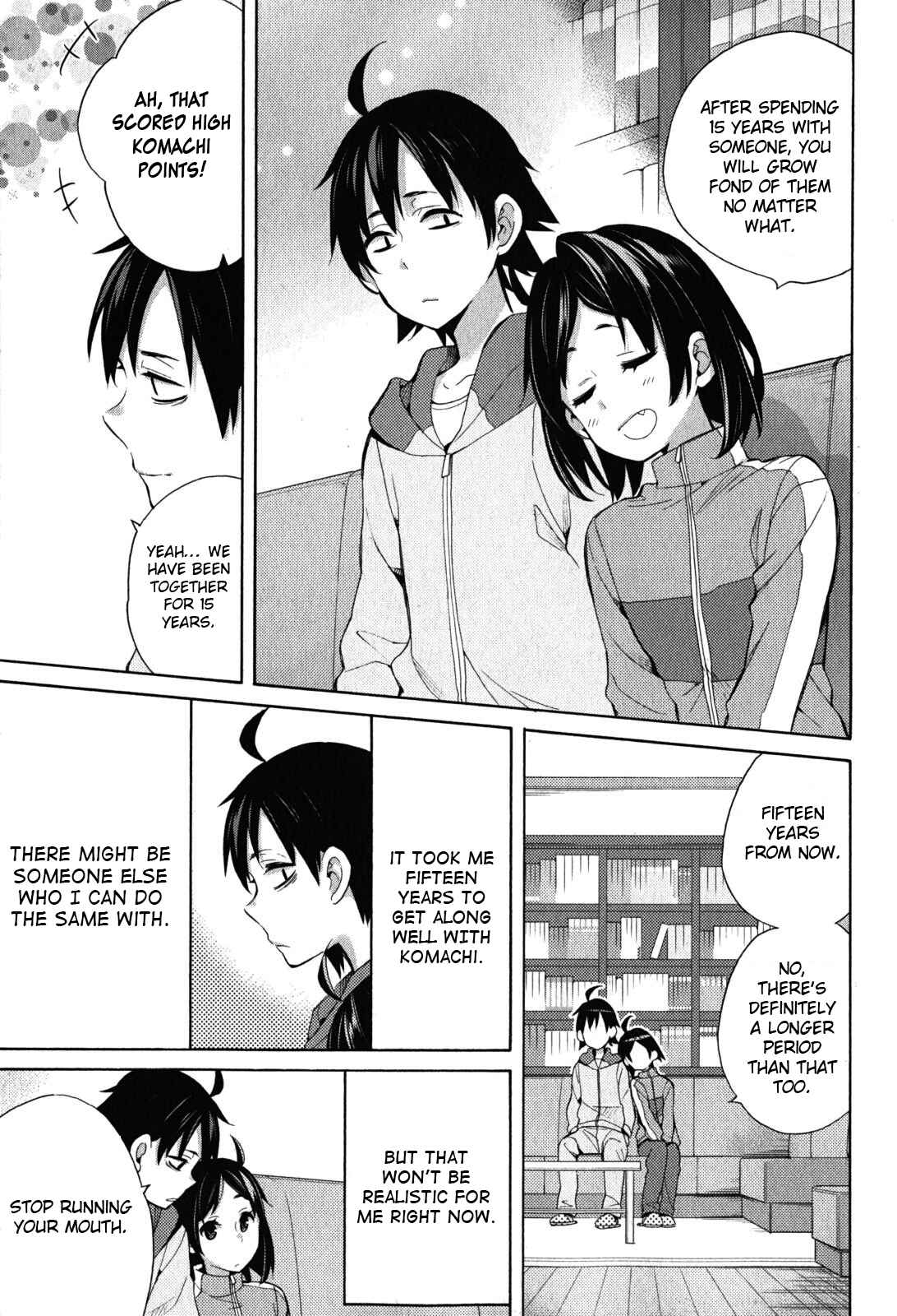 Page 35 Chapter 33 Yahari Ore no Seishun Love Come wa Machigatteiru.: Monologue