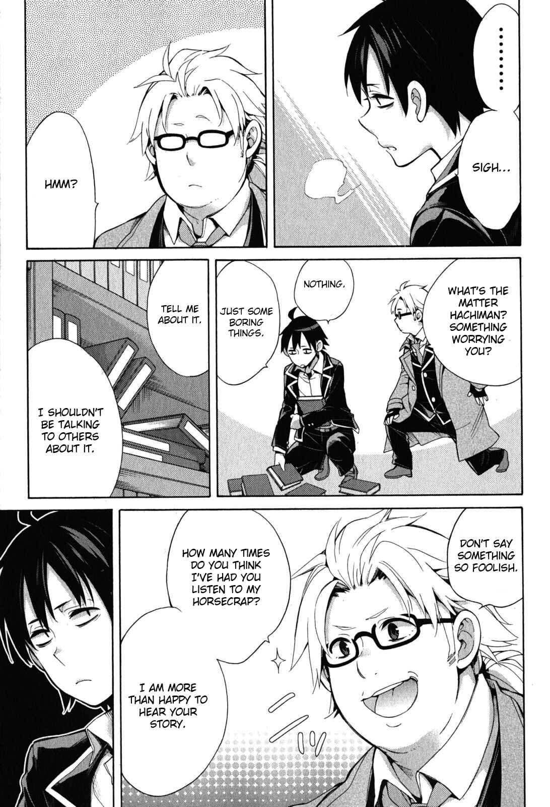 Page 45 Chapter 33 Yahari Ore no Seishun Love Come wa Machigatteiru.: Monologue