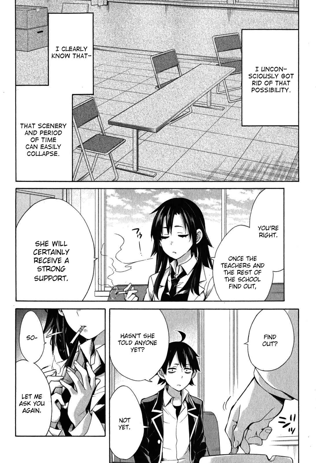 Page 5 Chapter 33 Yahari Ore no Seishun Love Come wa Machigatteiru.: Monologue
