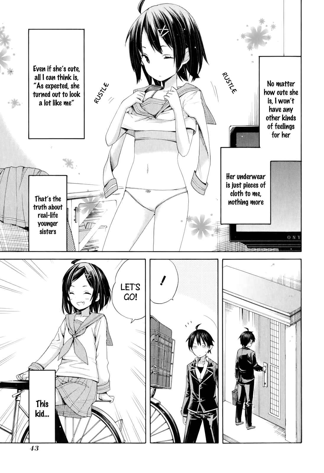 Page 5 Chapter 8 Yahari Ore no Seishun Love Come wa Machigatteiru.: Monologue