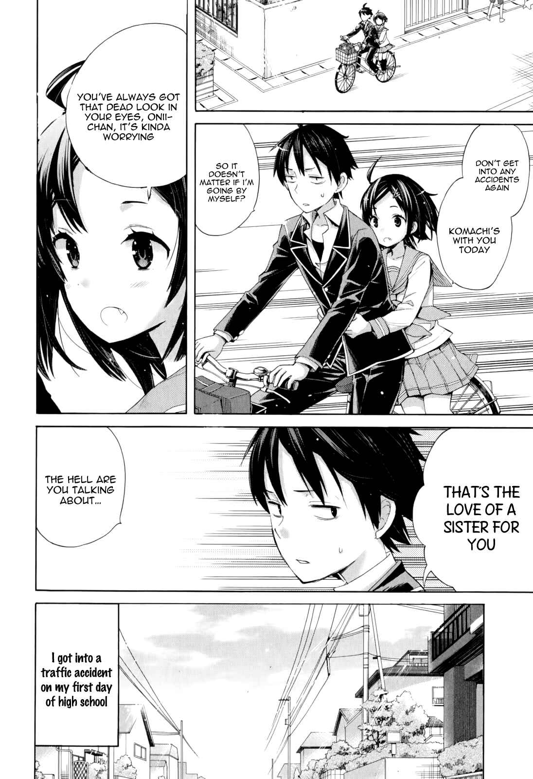 Page 6 Chapter 8 Yahari Ore no Seishun Love Come wa Machigatteiru.: Monologue