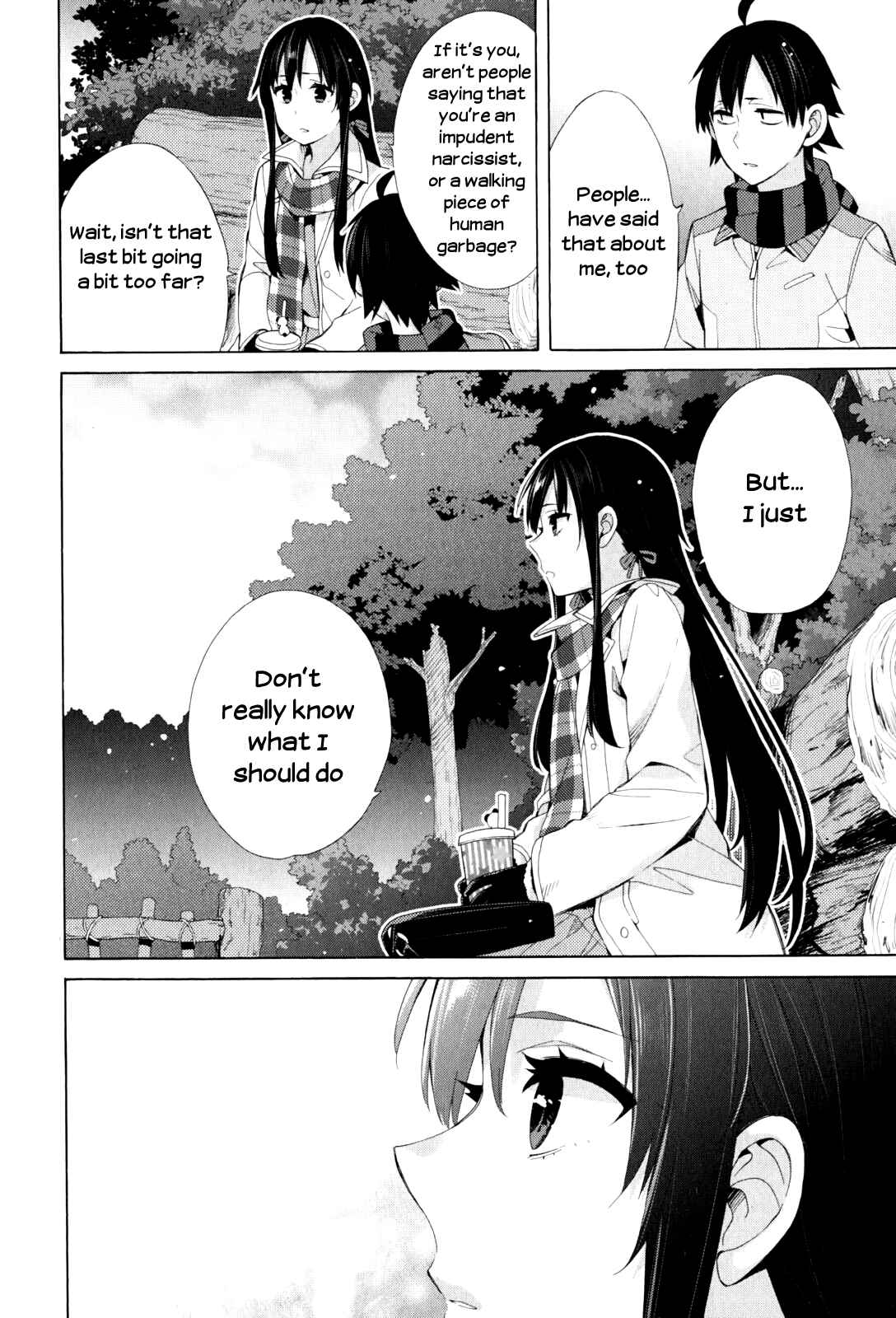 Page 10 Chapter 43 Yahari Ore no Seishun Love Come wa Machigatteiru.: Monologue