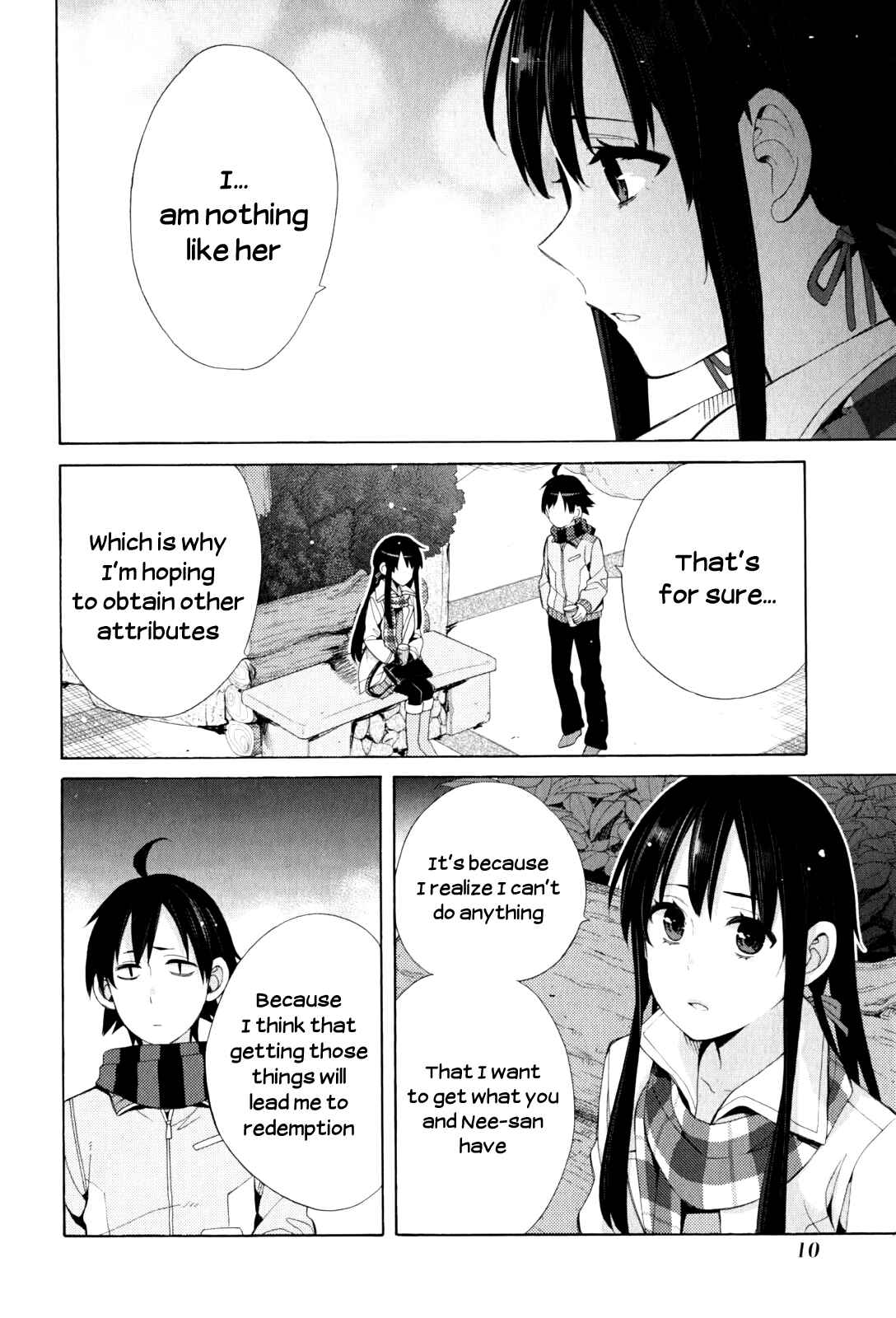 Page 12 Chapter 43 Yahari Ore no Seishun Love Come wa Machigatteiru.: Monologue