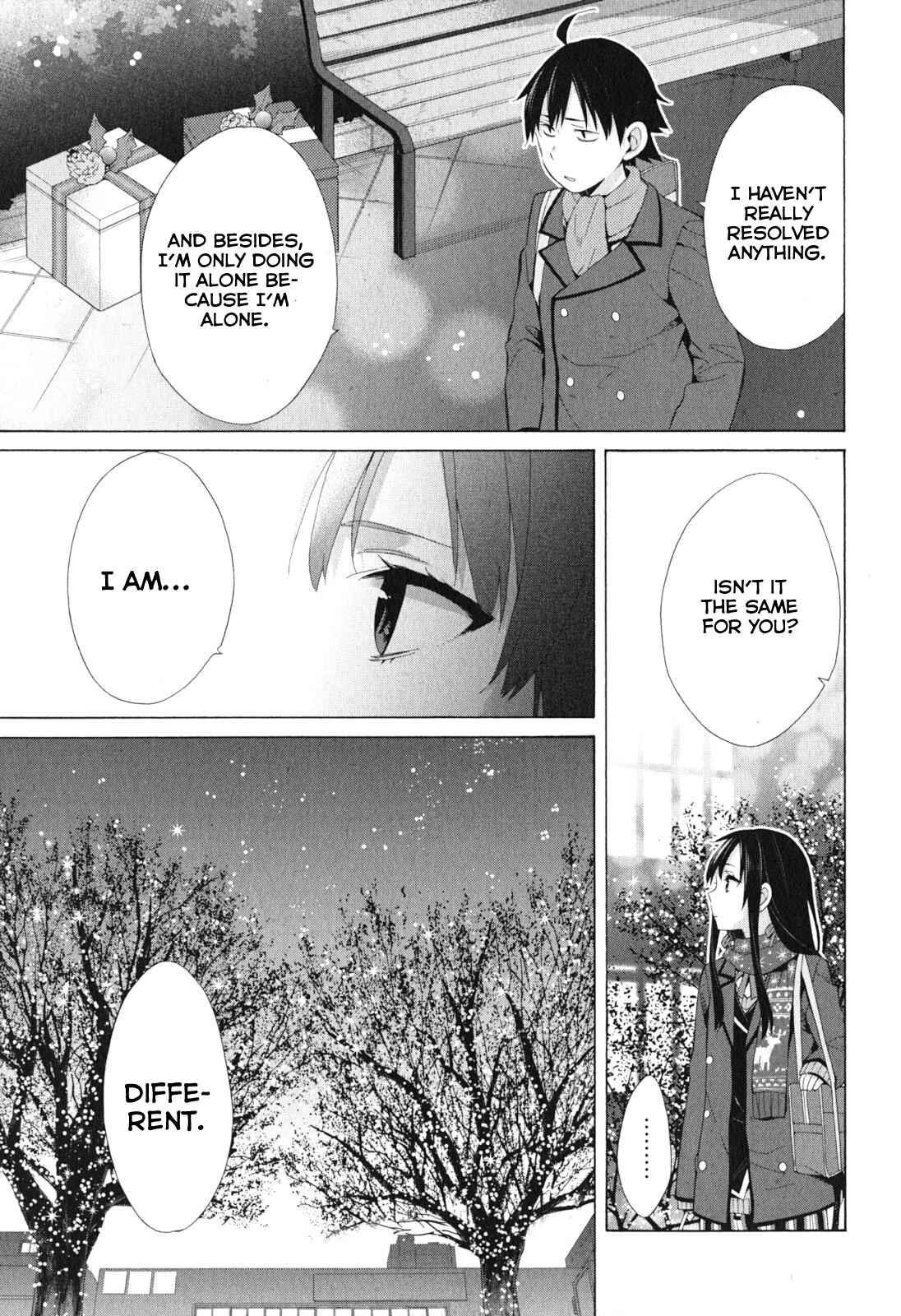 Page 13 Chapter 38 Yahari Ore no Seishun Love Come wa Machigatteiru.: Monologue