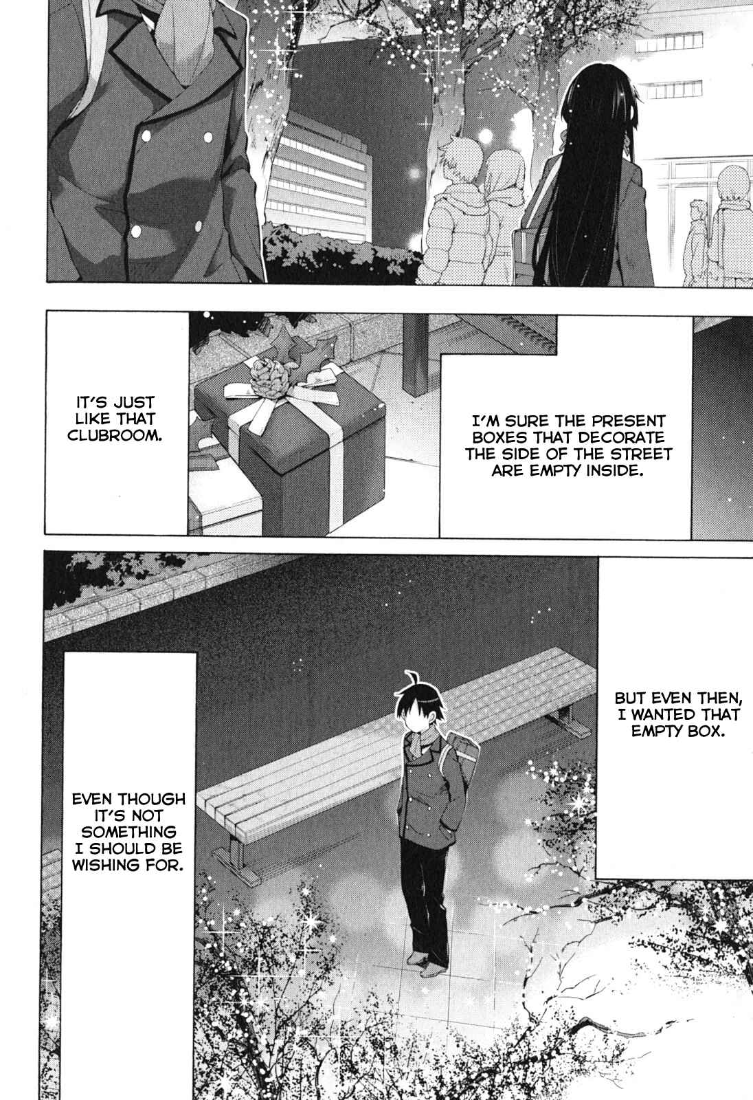 Page 18 Chapter 38 Yahari Ore no Seishun Love Come wa Machigatteiru.: Monologue
