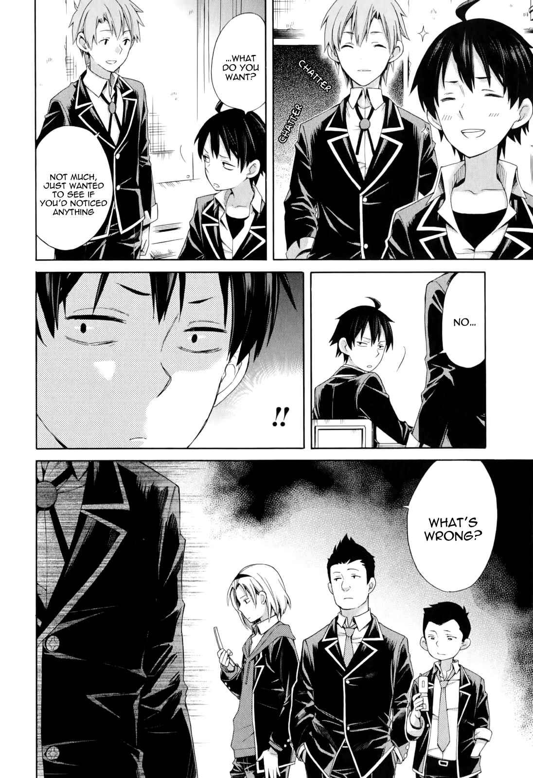 Page 22 Chapter 9 Yahari Ore no Seishun Love Come wa Machigatteiru.: Monologue