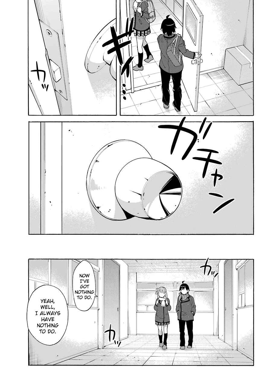 Page 25 Chapter 70 Yahari Ore no Seishun Love Come wa Machigatteiru.: Monologue