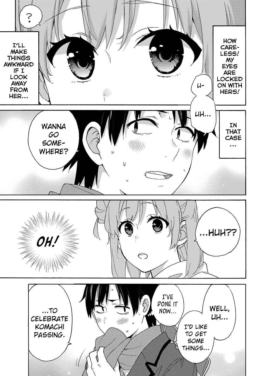 Page 27 Chapter 70 Yahari Ore no Seishun Love Come wa Machigatteiru.: Monologue