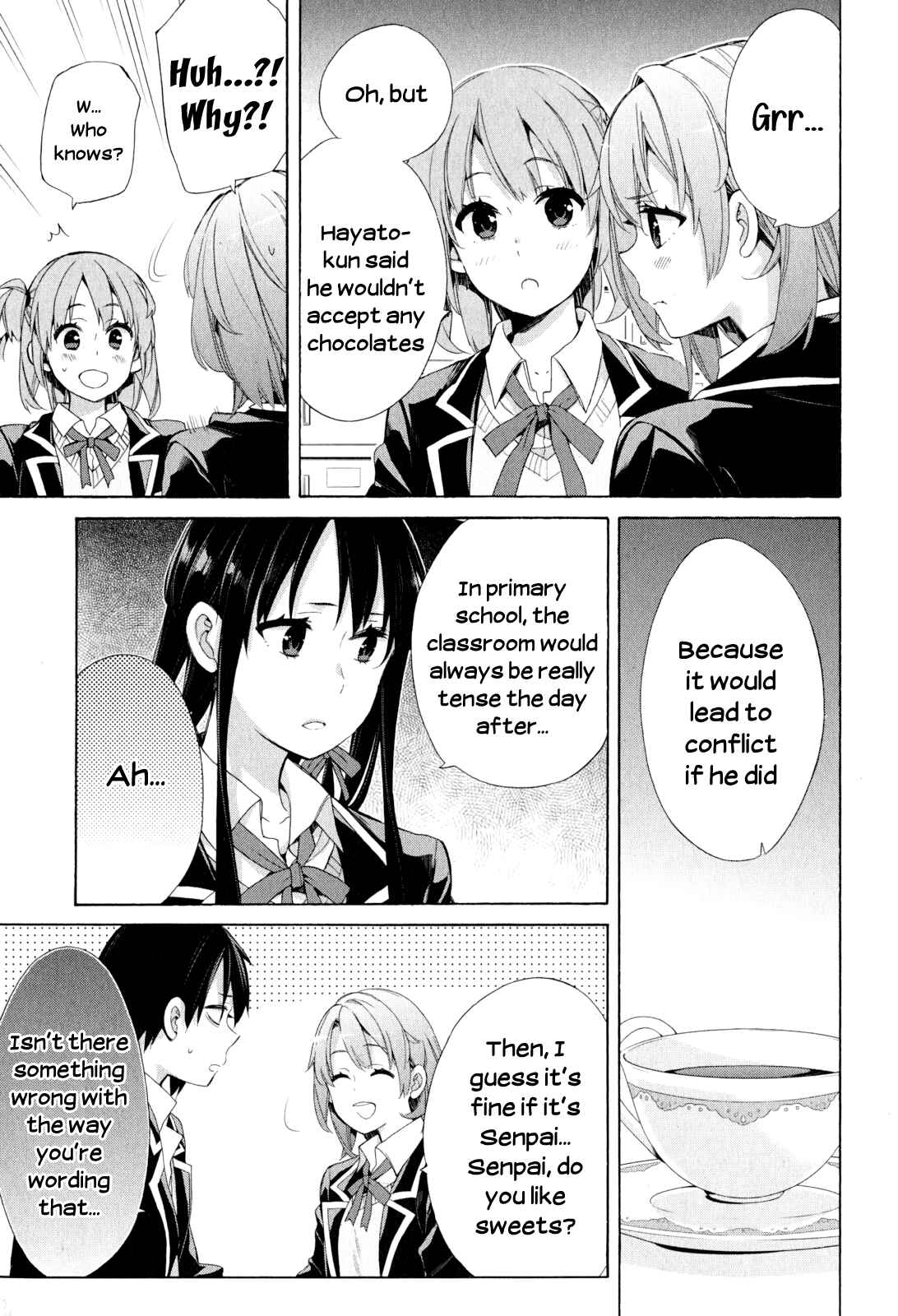 Page 17 Chapter 52 Yahari Ore no Seishun Love Come wa Machigatteiru.: Monologue