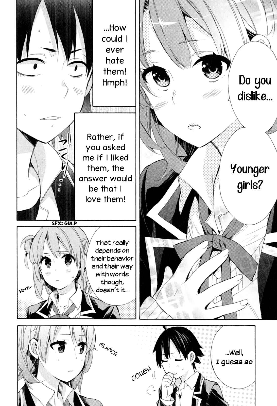 Page 22 Chapter 52 Yahari Ore no Seishun Love Come wa Machigatteiru.: Monologue