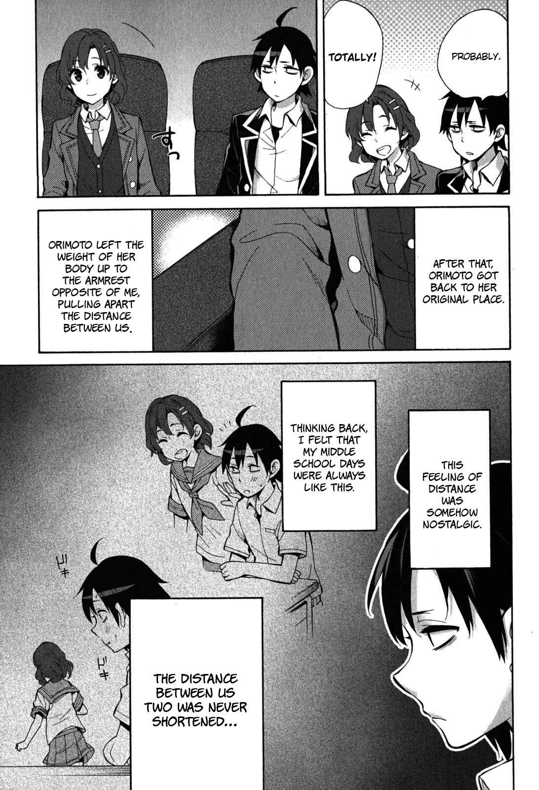 Page 16 Chapter 32 Yahari Ore no Seishun Love Come wa Machigatteiru.: Monologue